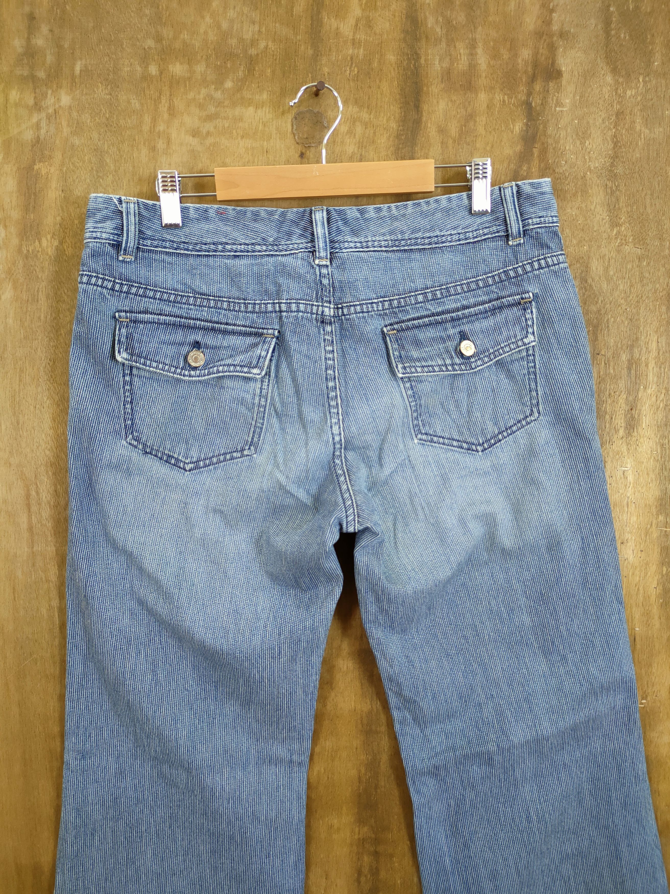 Banana Republic Banana Republic japan soft denim streetwear pants #46-804 Size 32" / US 10 / IT 46 - 8 Thumbnail