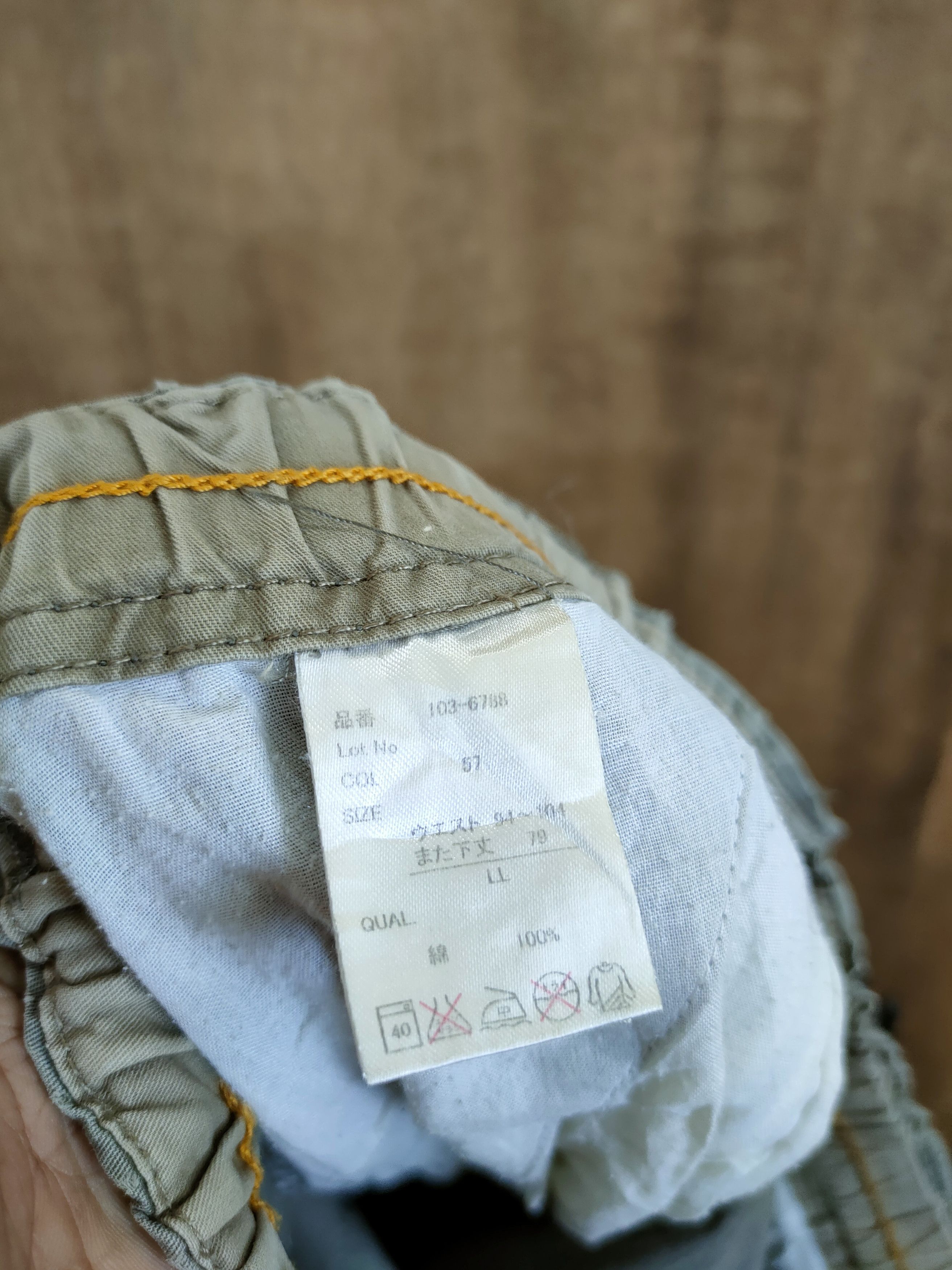 Japanese Brand Japan distressed multi pocket dirty cargo pants #46-802 Size US 36 / EU 52 - 11 Thumbnail