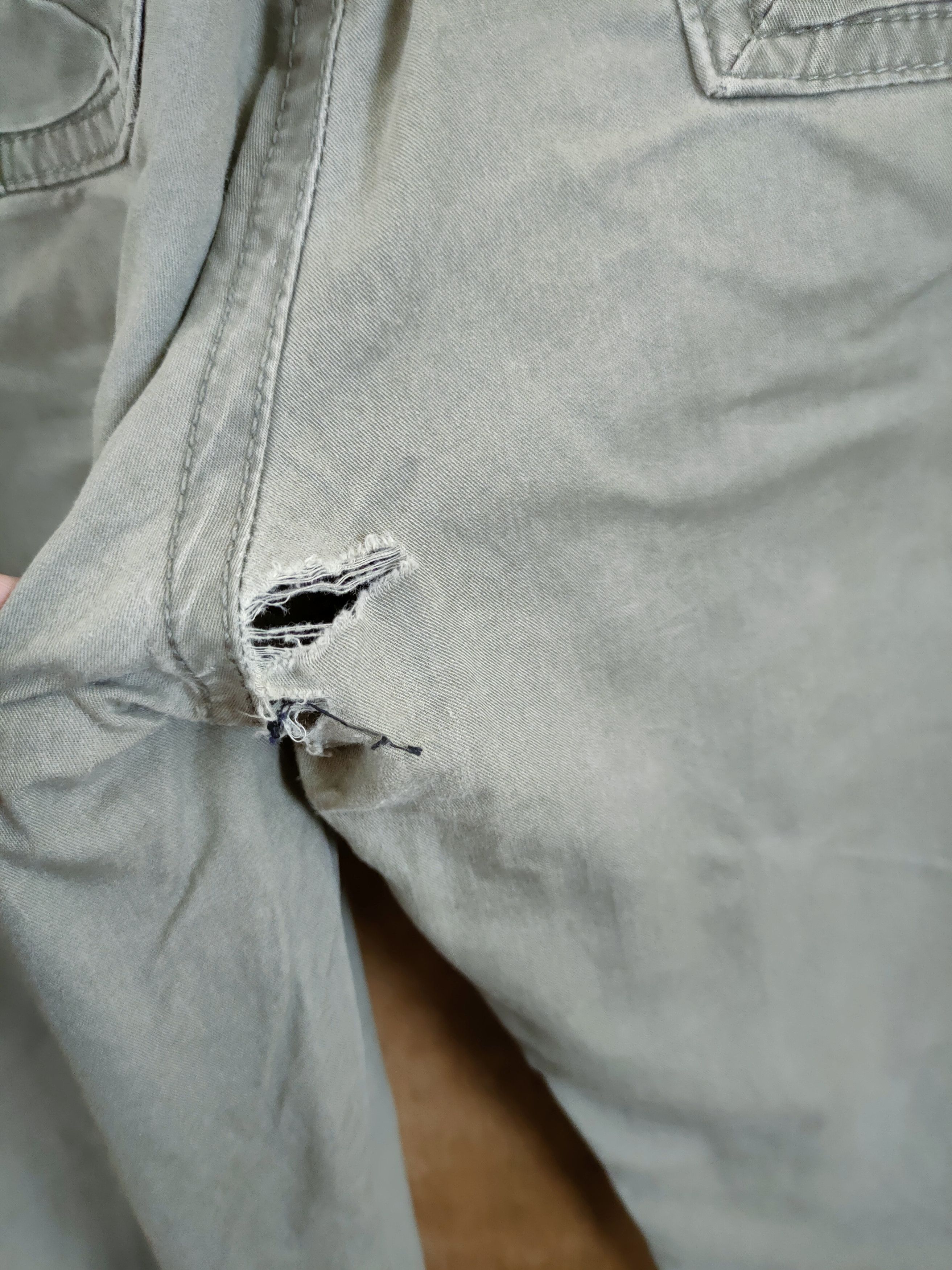 Japanese Brand Japan distressed multi pocket dirty cargo pants #46-802 Size US 36 / EU 52 - 10 Thumbnail