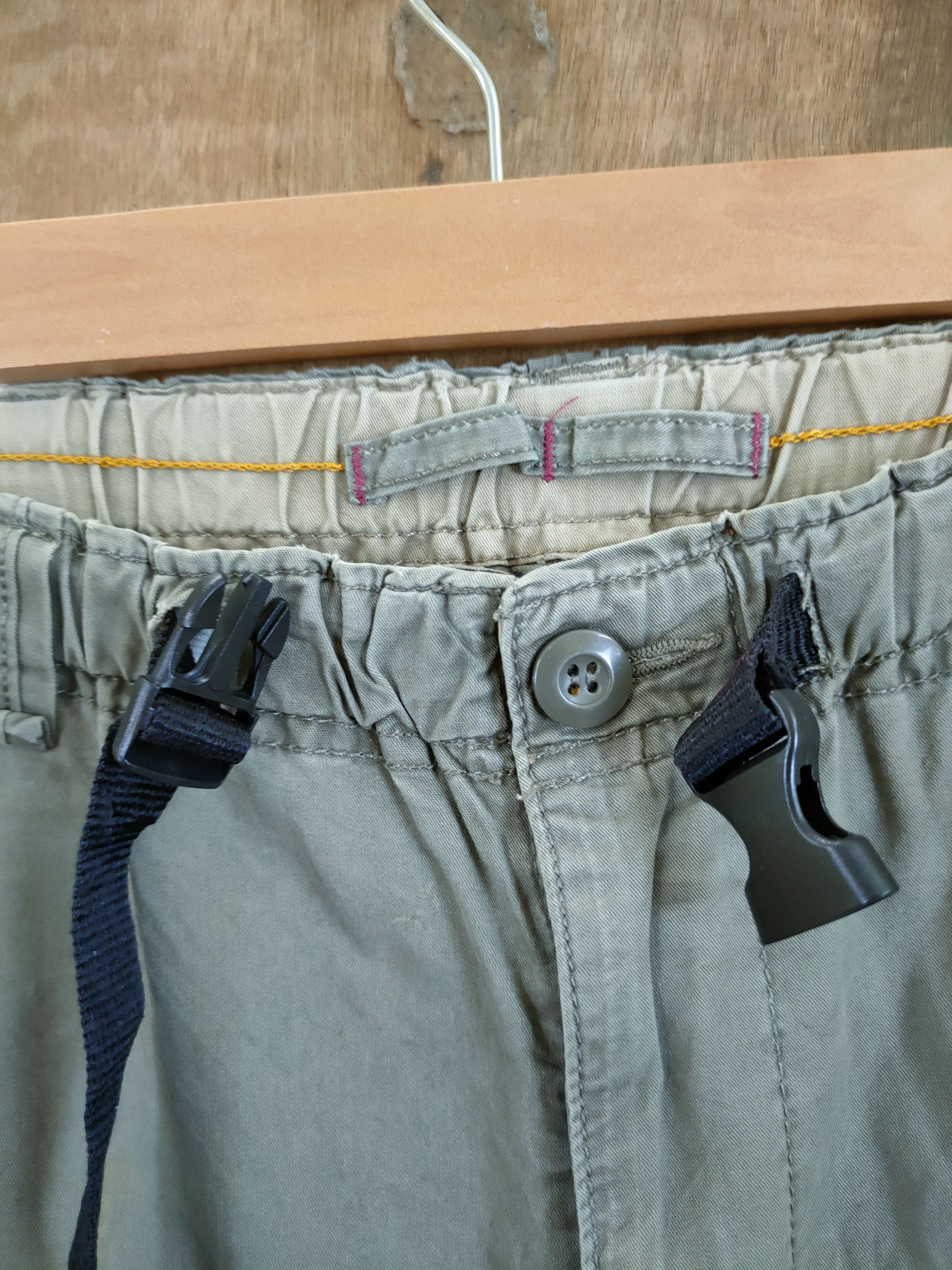 Japanese Brand Japan distressed multi pocket dirty cargo pants #46-802 Size US 36 / EU 52 - 6 Thumbnail