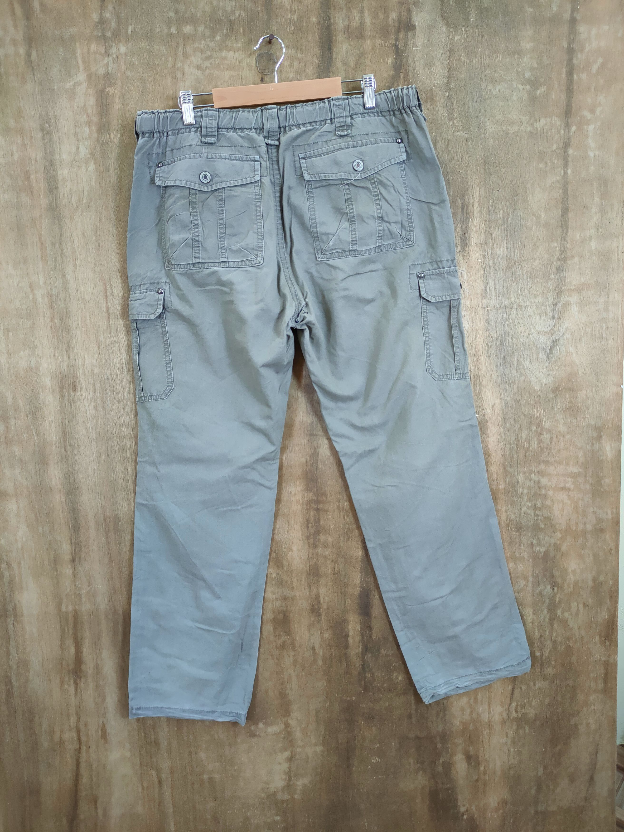 Japanese Brand Japan distressed multi pocket dirty cargo pants #46-802 Size US 36 / EU 52 - 7 Thumbnail