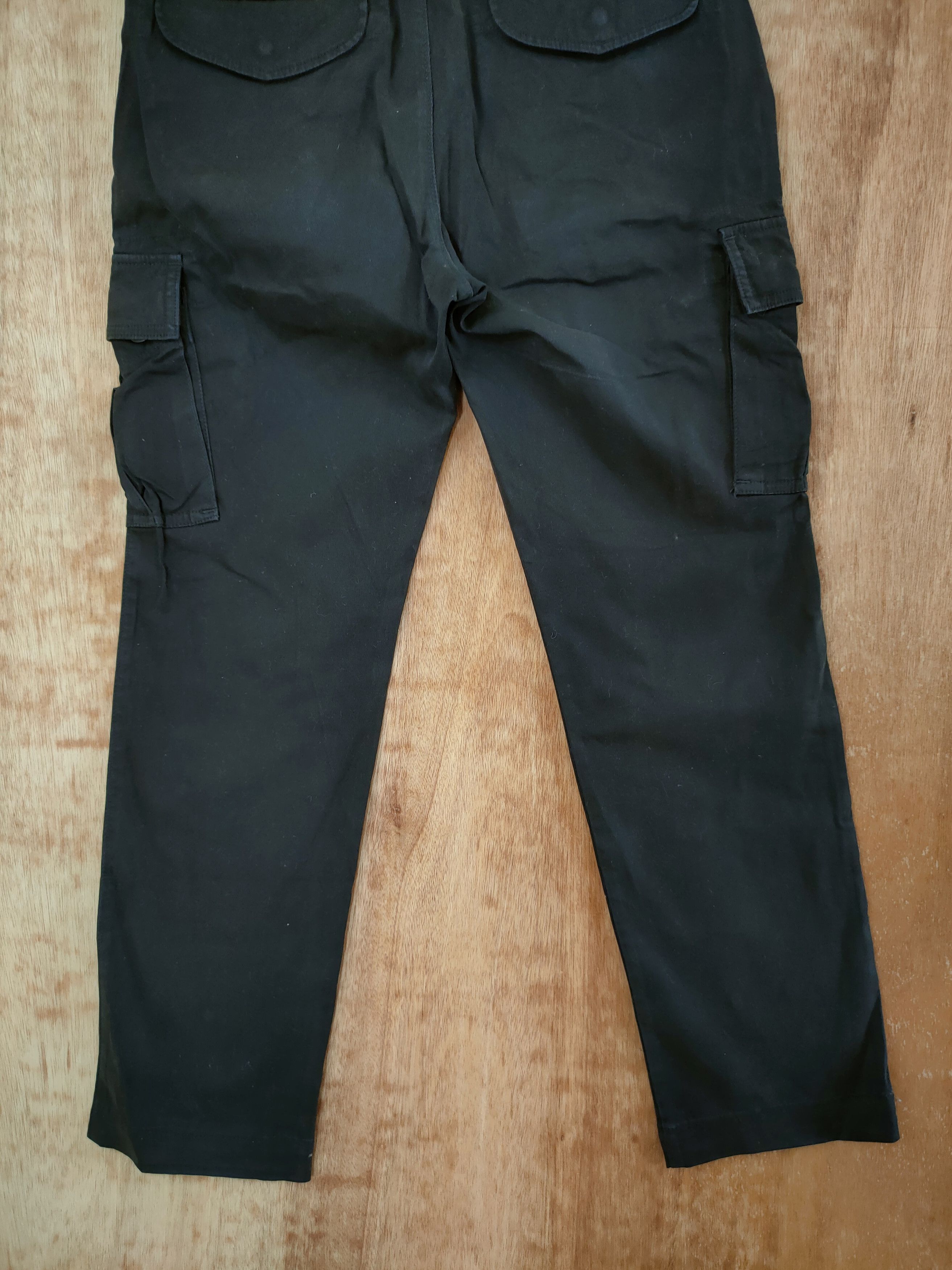 Japanese Brand DLL Uniqlo Black multipocket tactical cargo pants #858 Size US 29 - 6 Thumbnail
