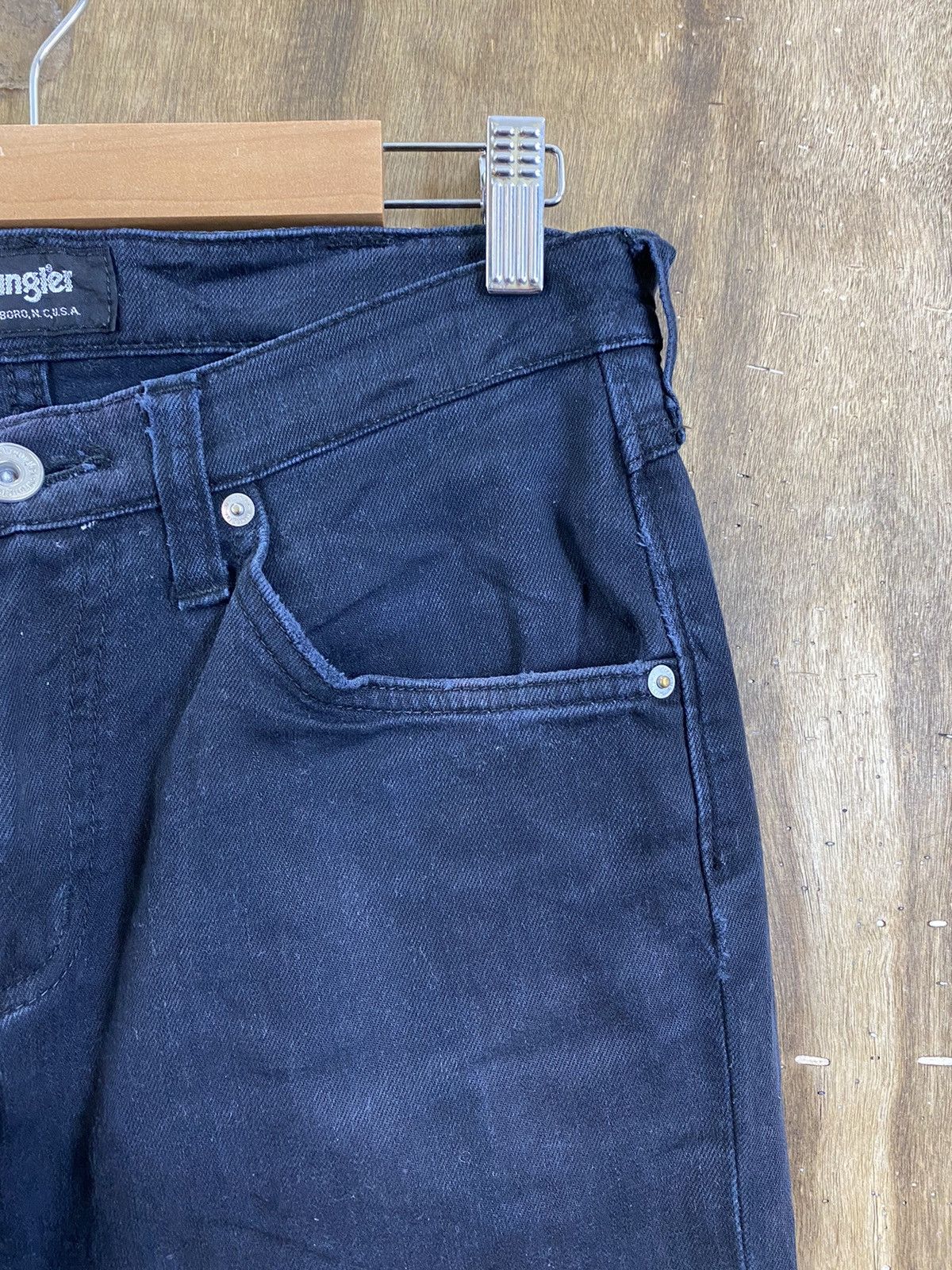 Vintage DLS Wrangler Black Denim Pants #BB544 Size US 30 / EU 46 - 5 Thumbnail