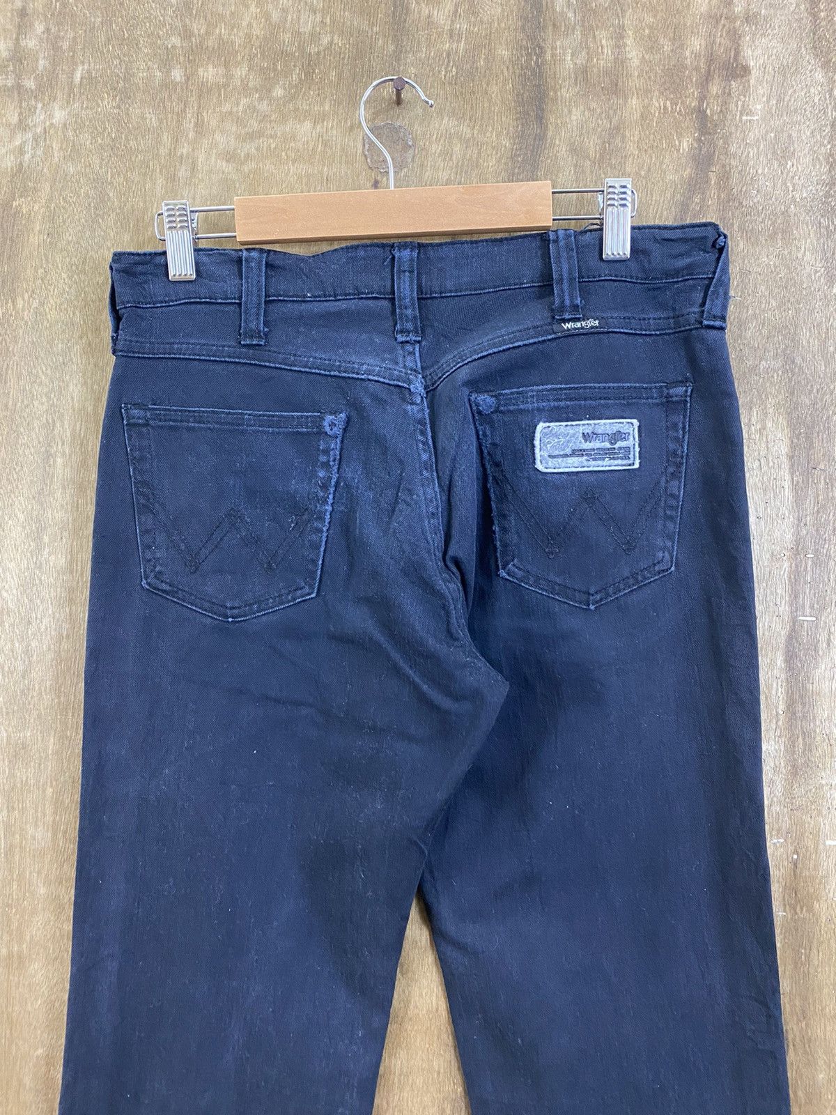Vintage DLS Wrangler Black Denim Pants #BB544 Size US 30 / EU 46 - 7 Thumbnail