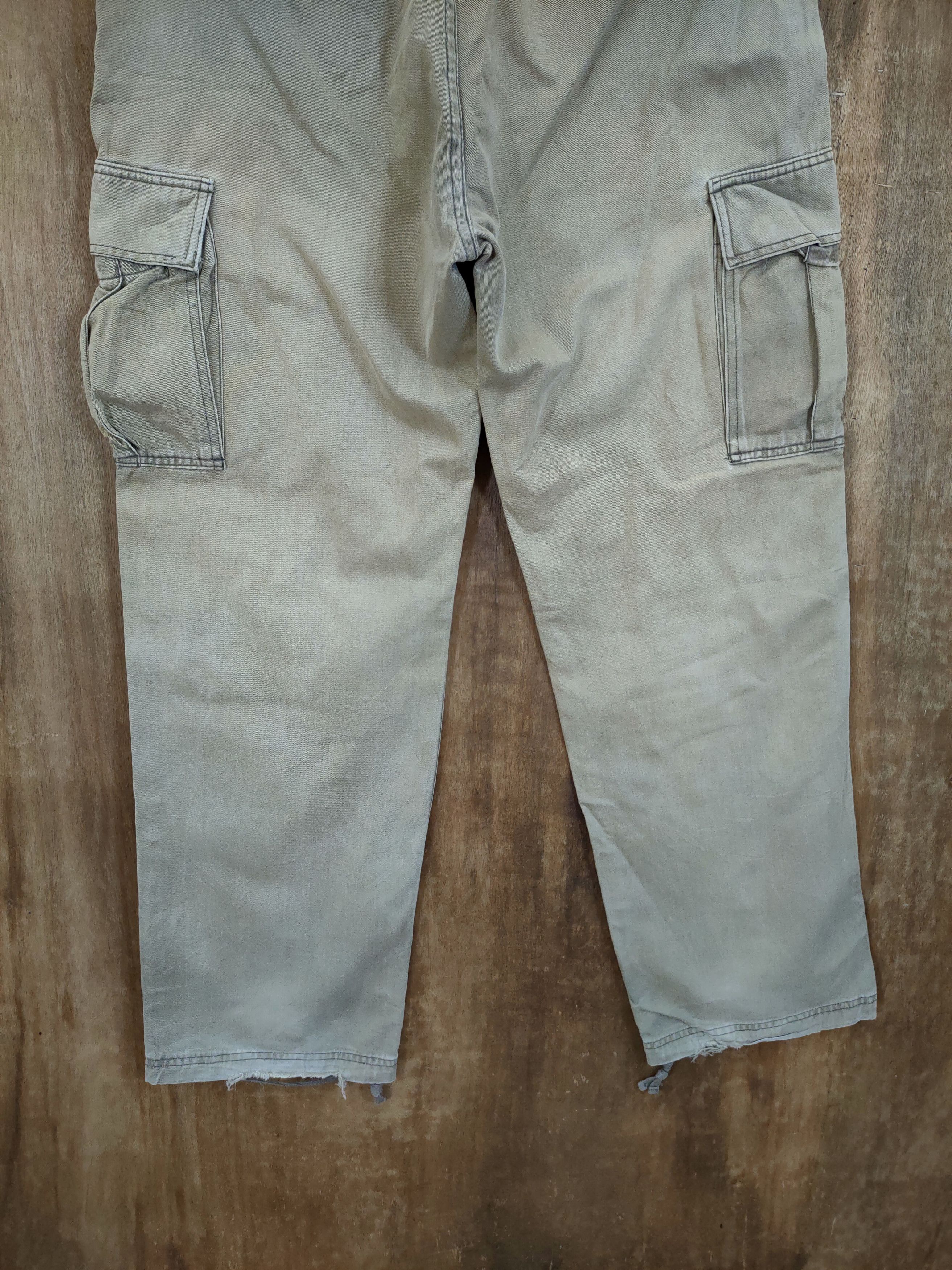 Faded Glory DL Doghouse faded cargo multi pocket utility pants #1304 Size US 32 / EU 48 - 8 Thumbnail
