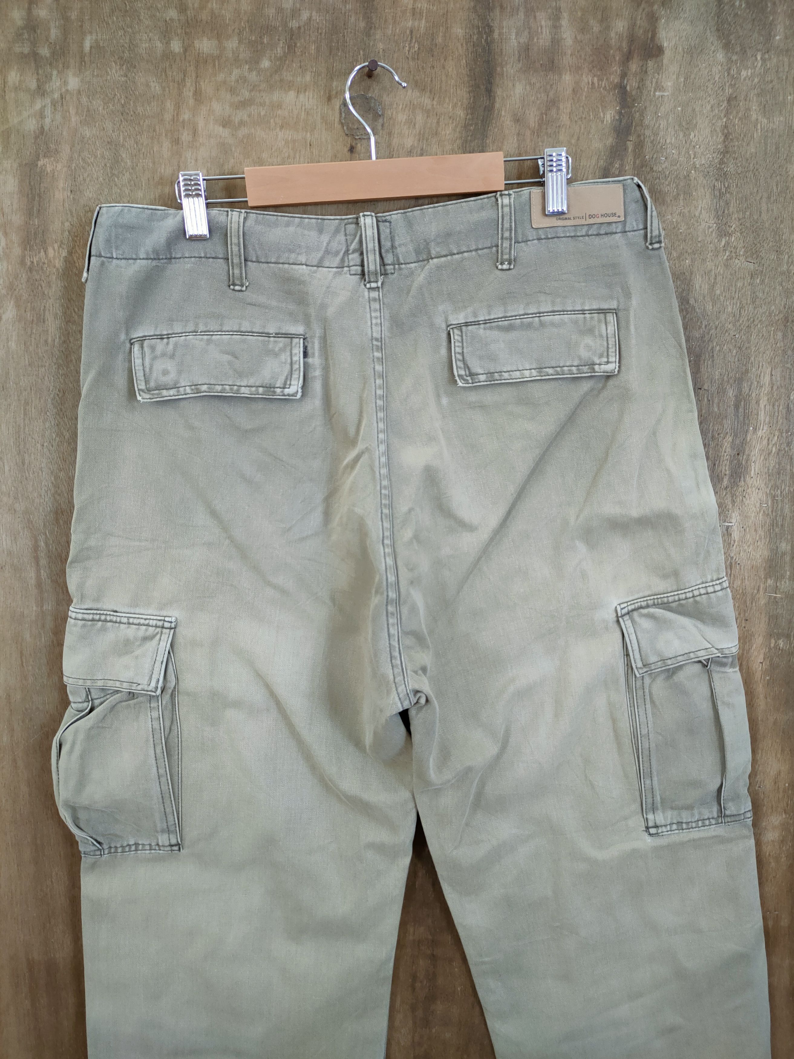 Faded Glory DL Doghouse faded cargo multi pocket utility pants #1304 Size US 32 / EU 48 - 9 Thumbnail