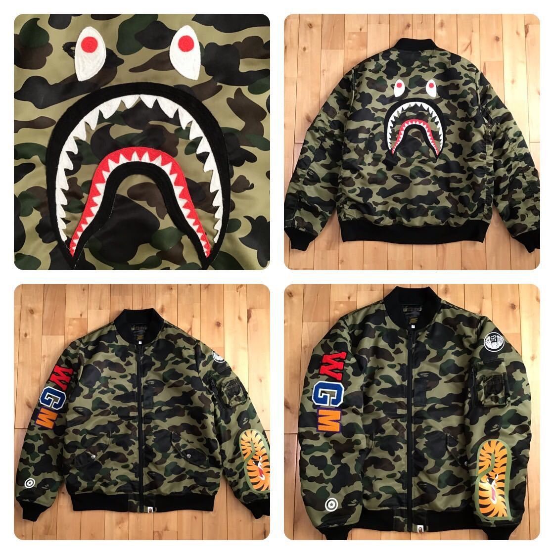 Bape Ma 1 Bomber Jacket | Grailed