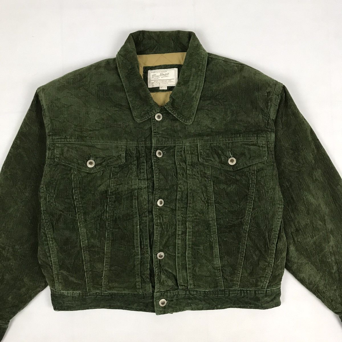 Vintage Vintage Corduroy Jeans Bomber Jacket Size US M / EU 48-50 / 2 - 4 Thumbnail