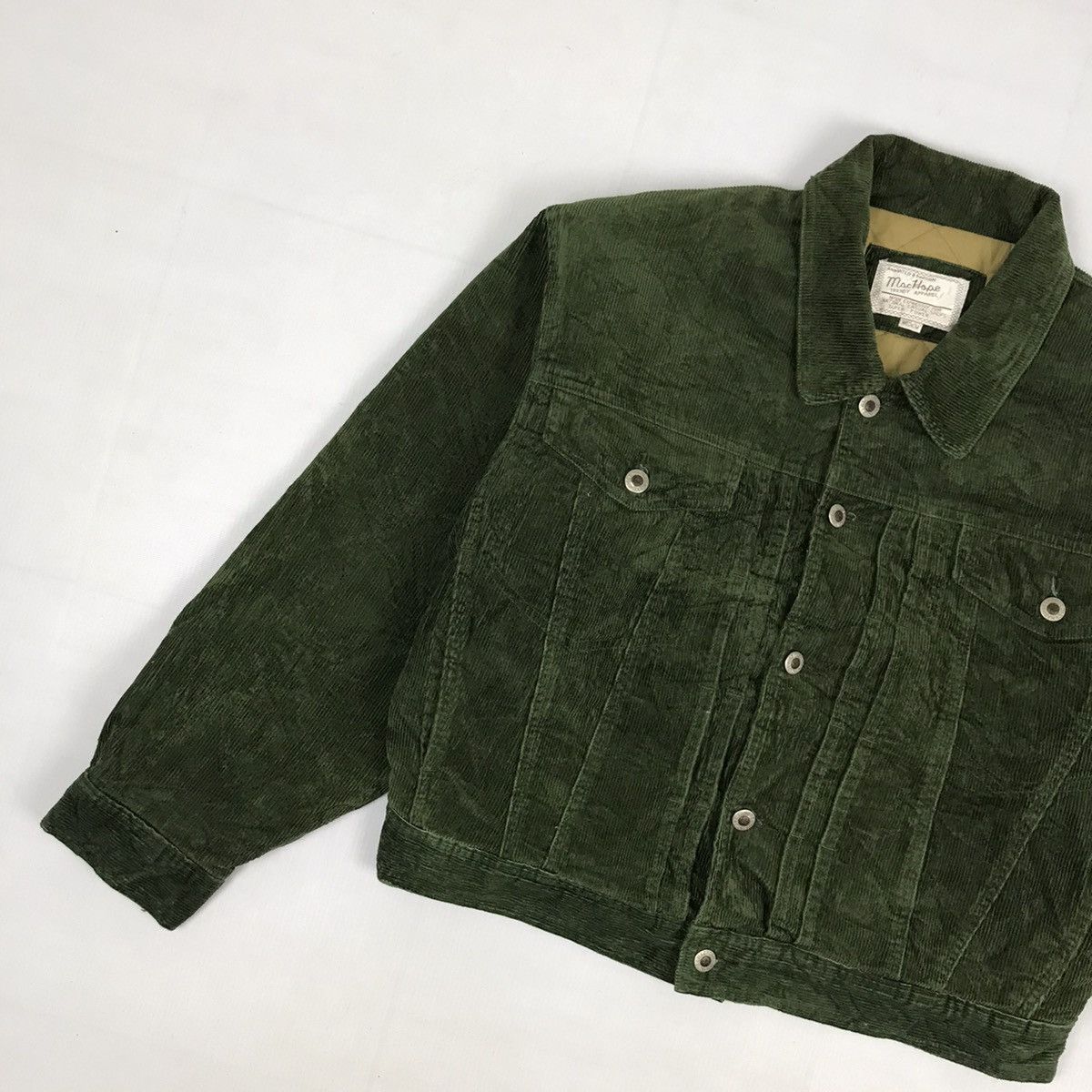 Vintage Vintage Corduroy Jeans Bomber Jacket Size US M / EU 48-50 / 2 - 2 Thumbnail
