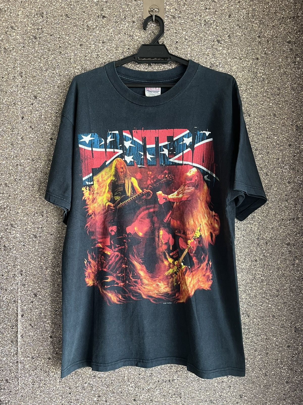 image of Vintage Pantera Ft22 in Black, Men's (Size Large)