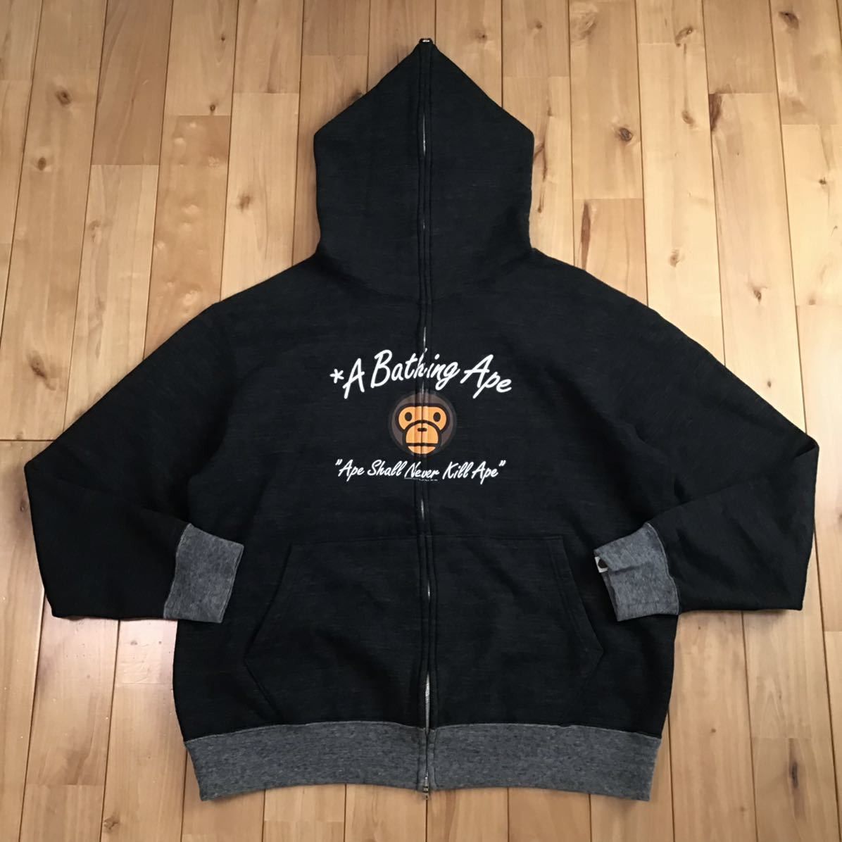 Bape × Nigo BAPE Milo logo full zip hoodie a bathing ape NIGO Size US L / EU 52-54 / 3 - 1 Thumbnail