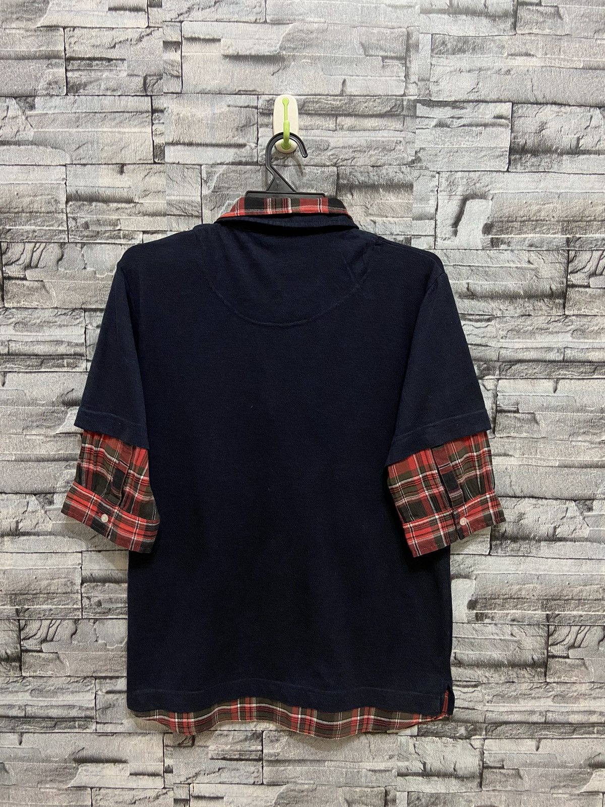 Dickies Vintage Dickies Work polo plaid size L Size US L / EU 52-54 / 3 - 7 Thumbnail