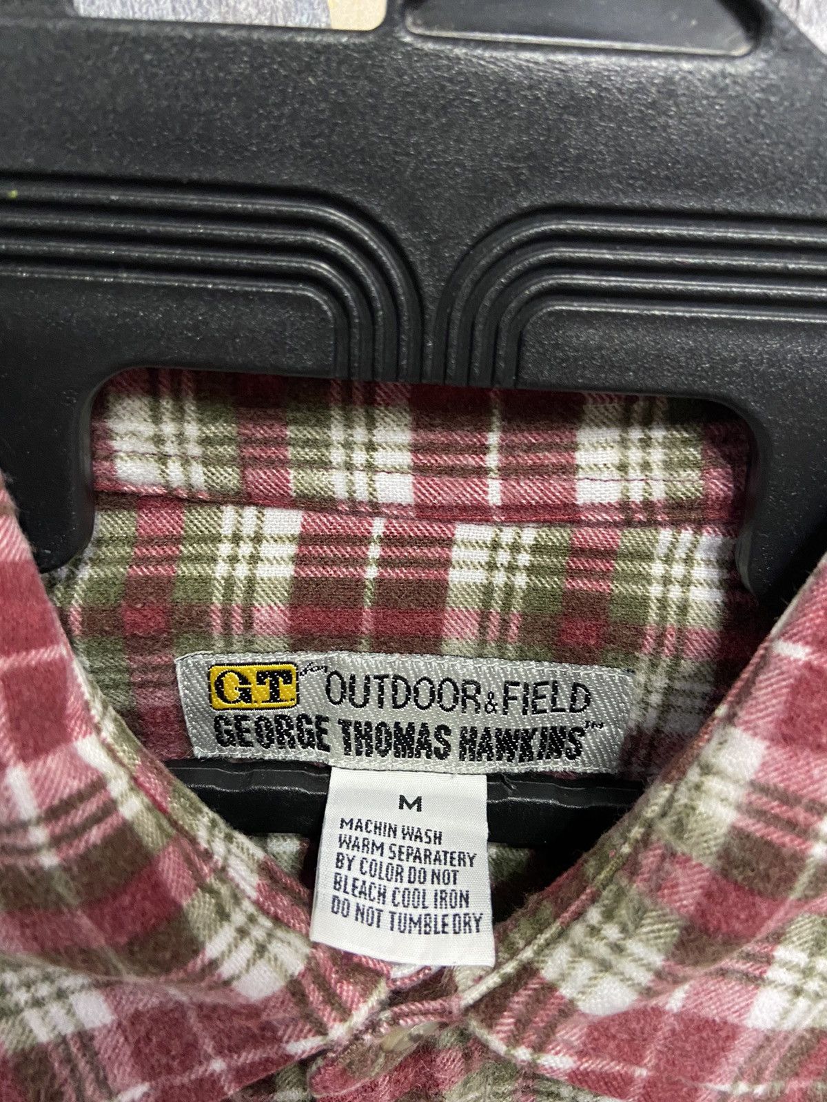 Japanese Brand George Thomas Hawkins Flannel Double pocket Size US M / EU 48-50 / 2 - 3 Thumbnail