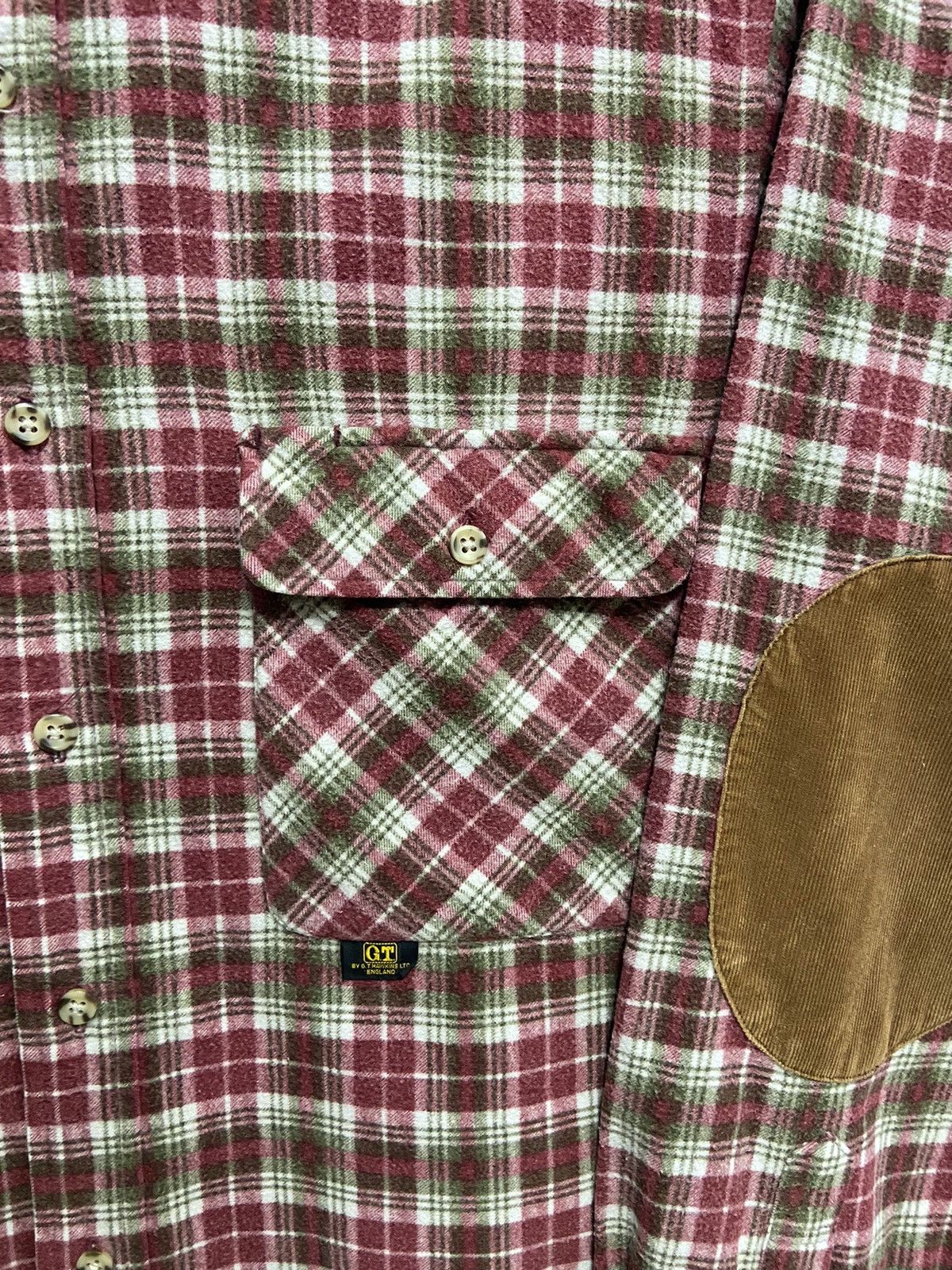 Japanese Brand George Thomas Hawkins Flannel Double pocket Size US M / EU 48-50 / 2 - 4 Thumbnail