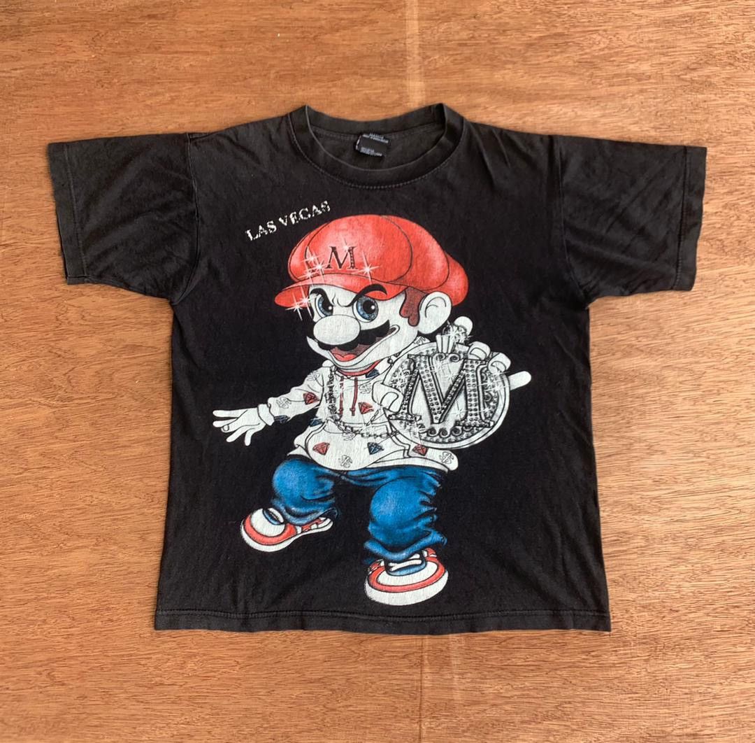 Vintage Vintage Super Mario Size US S / EU 44-46 / 1 - 1 Thumbnail