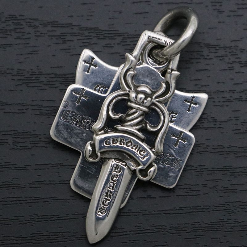 Chrome Hearts Triple Pendant