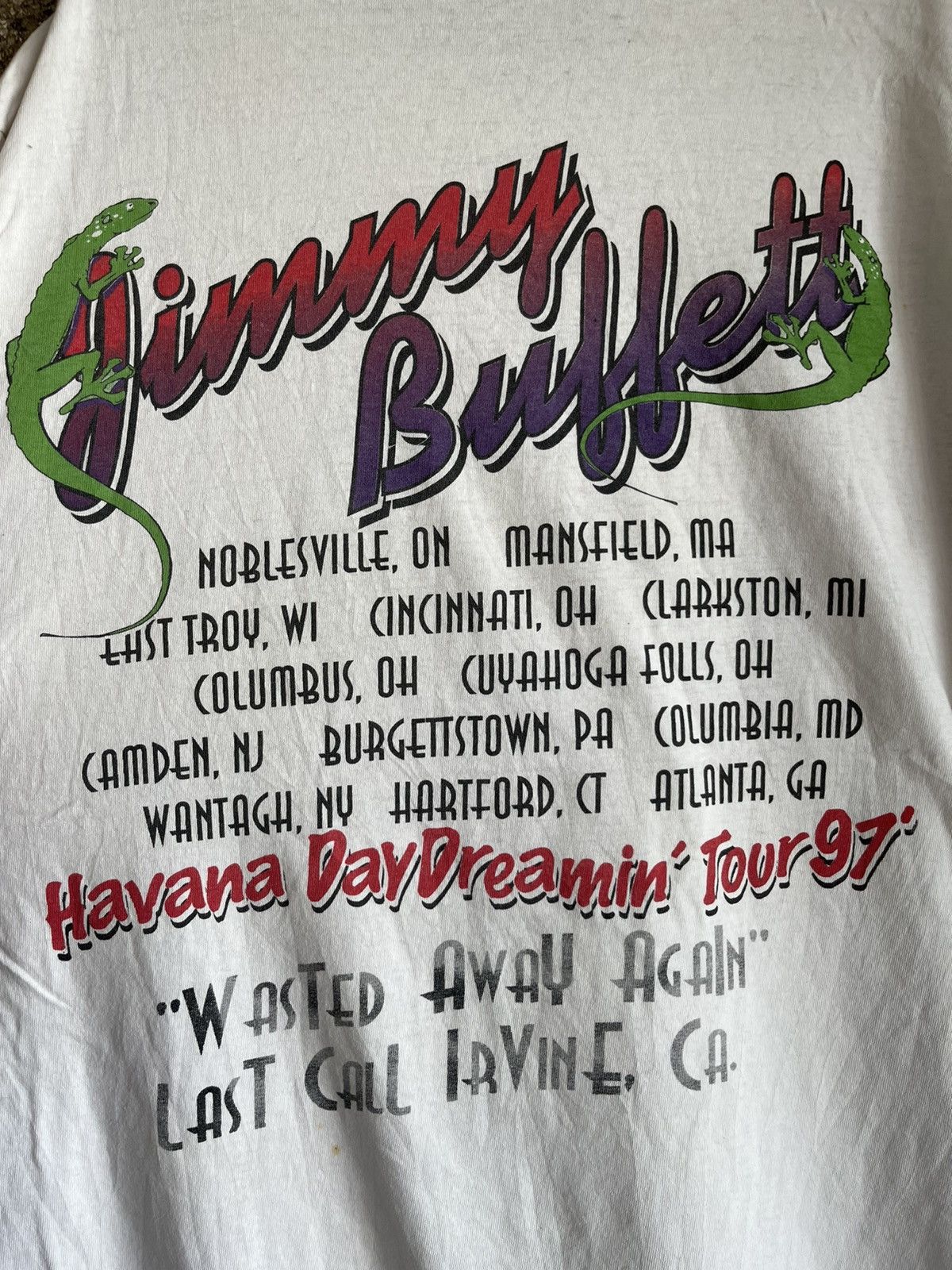 Band Tees × Vintage Jimmy buffet ft22 Size US XL / EU 56 / 4 - 5 Thumbnail