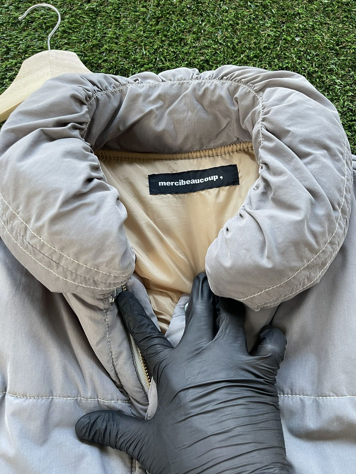 Issey Miyake × Japanese Brand × mercibeaucoup 🔥Eri Utsugi Mercibeaucoupe Puffer Big Collar Jacket Size US M / EU 48-50 / 2 - 2 Thumbnail