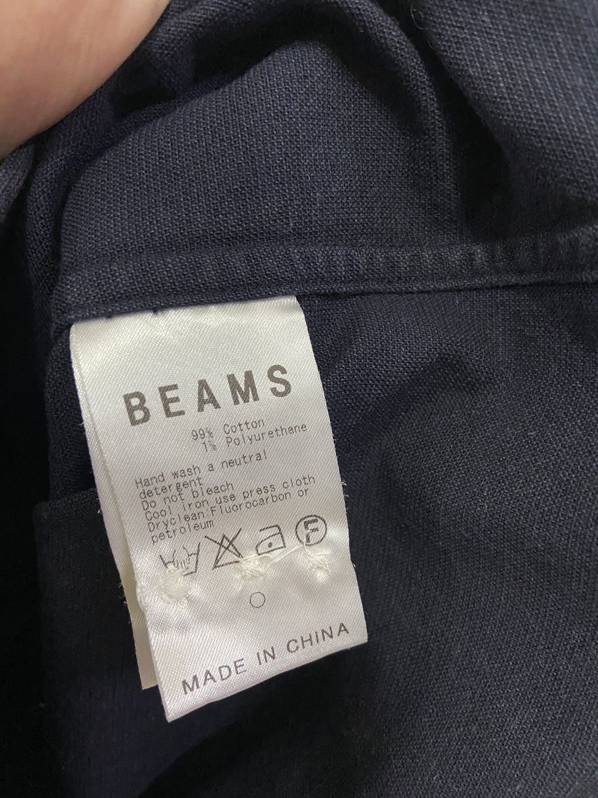 Japanese Brand Beams shirt japanese designer size M Size US M / EU 48-50 / 2 - 8 Thumbnail