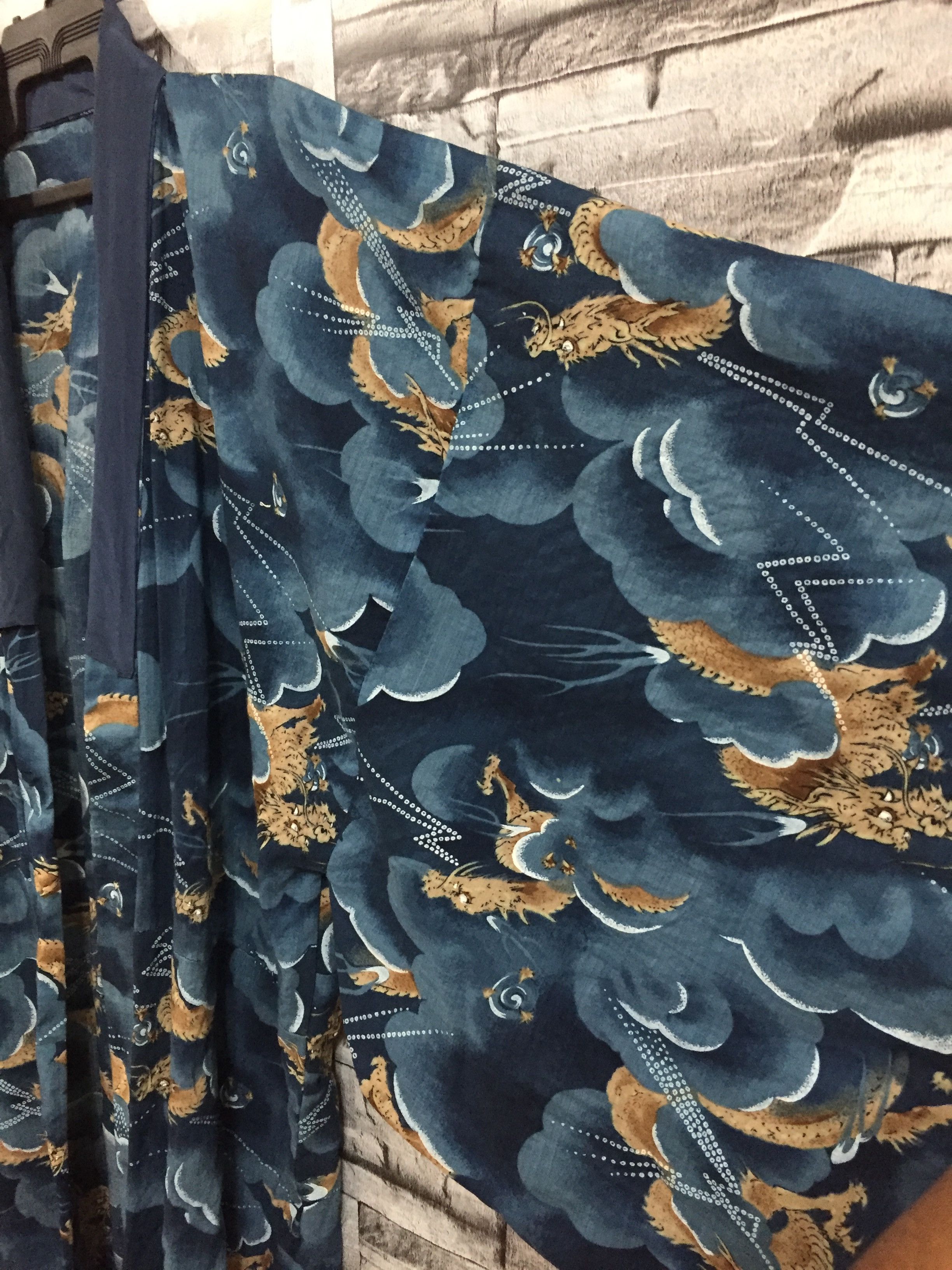 Japanese Brand Dragon Kimono all over design fit XL Size US XL / EU 56 / 4 - 6 Thumbnail