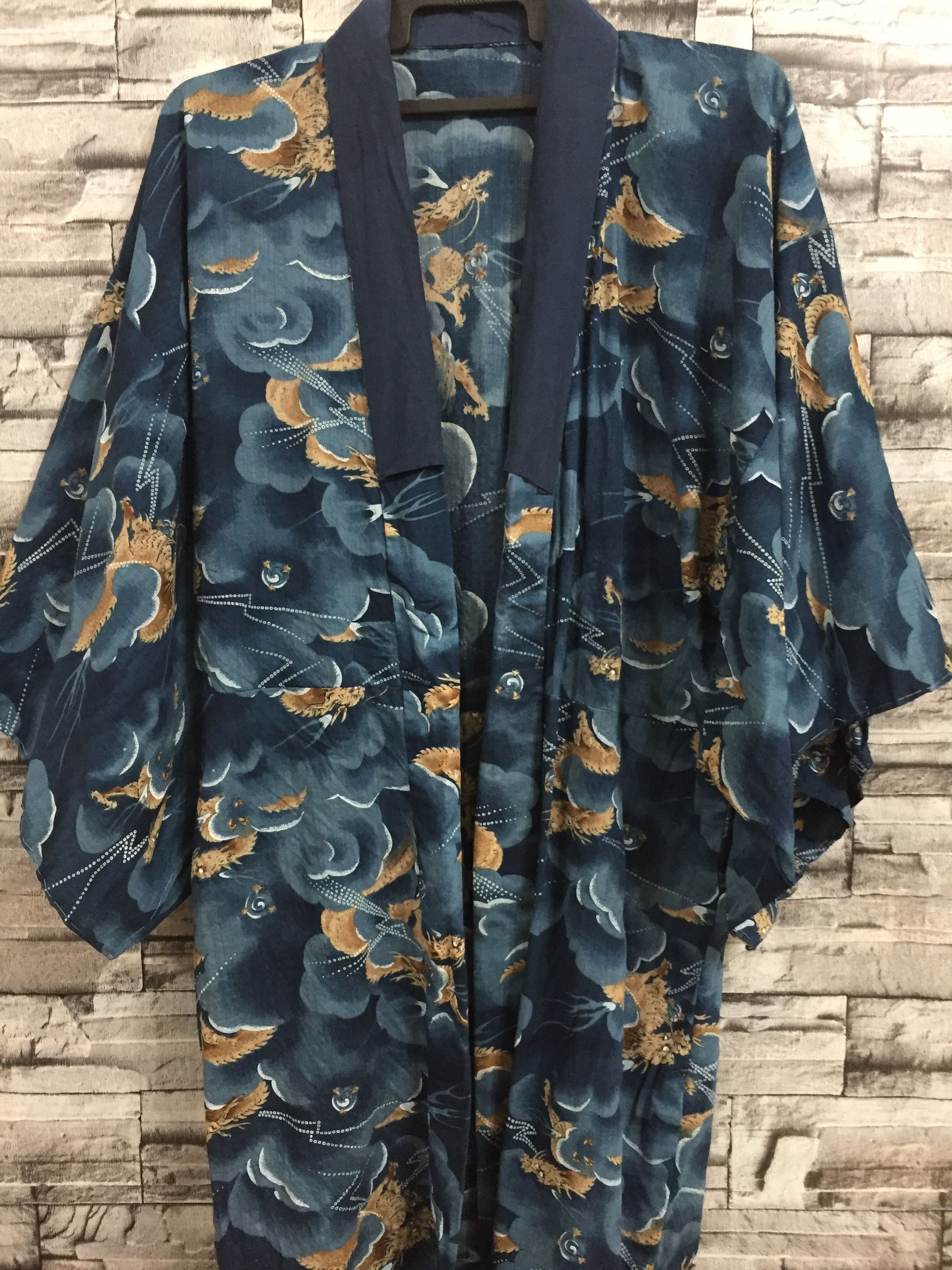 Japanese Brand Dragon Kimono all over design fit XL Size US XL / EU 56 / 4 - 3 Thumbnail