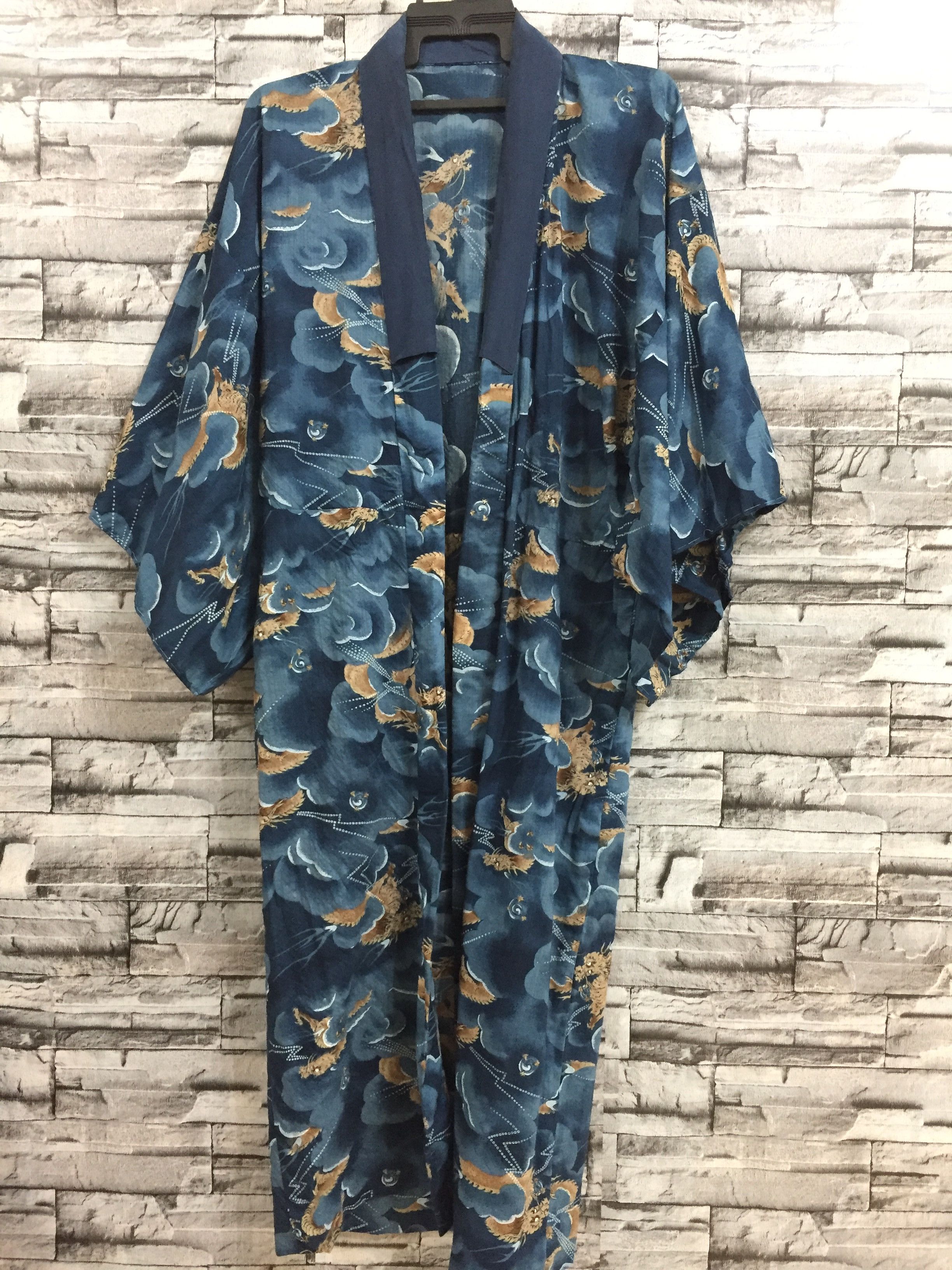Japanese Brand Dragon Kimono all over design fit XL Size US XL / EU 56 / 4 - 2 Thumbnail