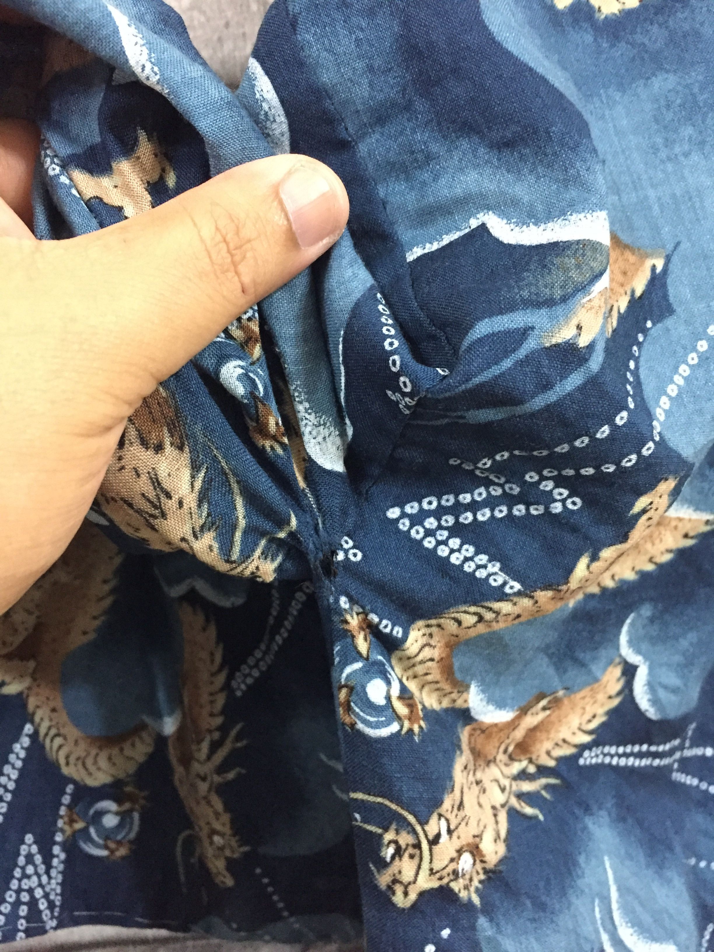 Japanese Brand Dragon Kimono all over design fit XL Size US XL / EU 56 / 4 - 5 Thumbnail