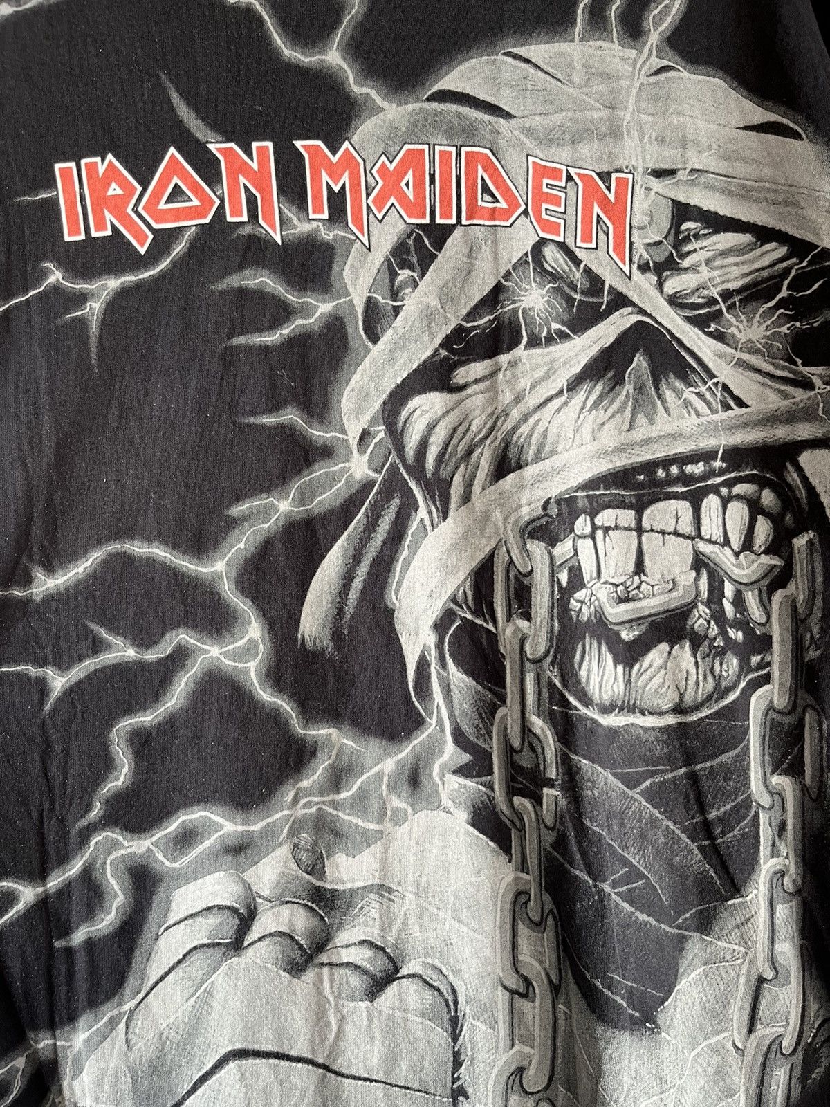 Vintage Iron maiden ft22 Size US XXL / EU 58 / 5 - 2 Thumbnail