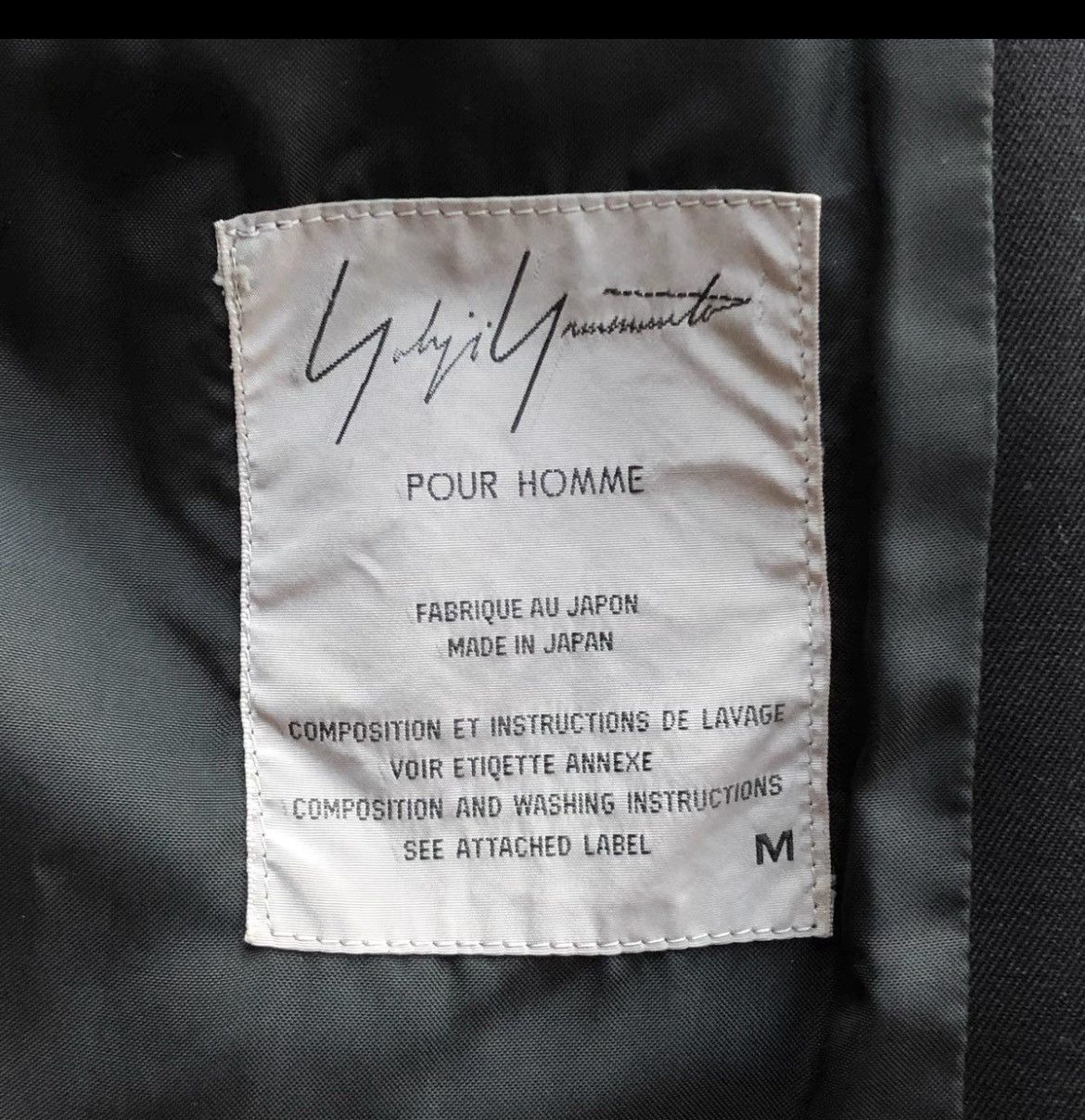 Yohji Yamamoto Yohji Yamamoto 96aw Leather Collar Coat Size US M / EU 48-50 / 2 - 4 Thumbnail