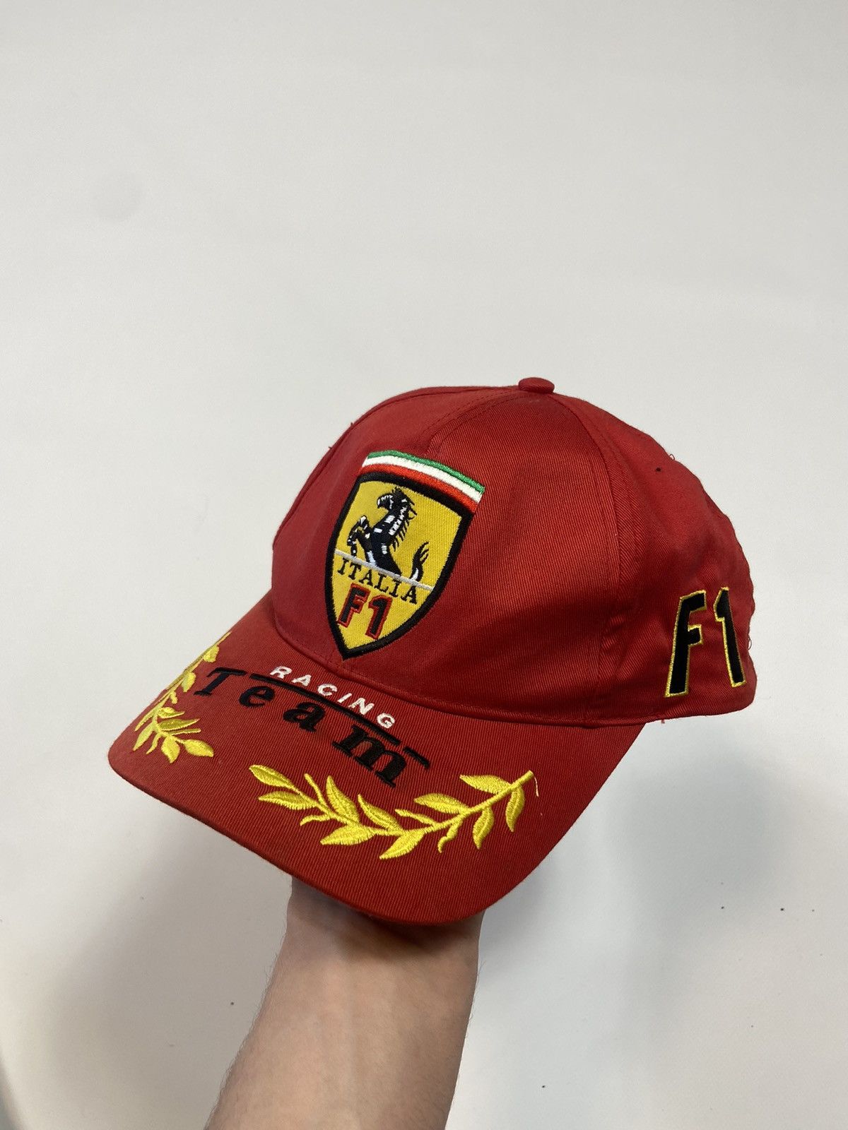 Ferrari × Formula 1 × Vintage Vintage Ferrari team racing cap ...
