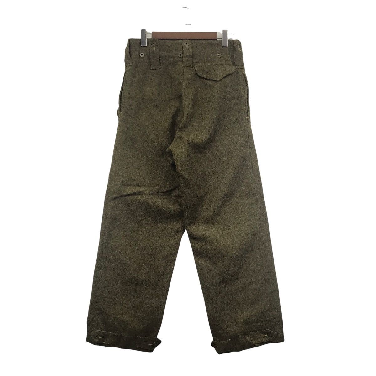 Vintage Vintage 60s MILITARY ARMY Wool Army Fatique Utility Heavy Size US 30 / EU 46 - 7 Thumbnail