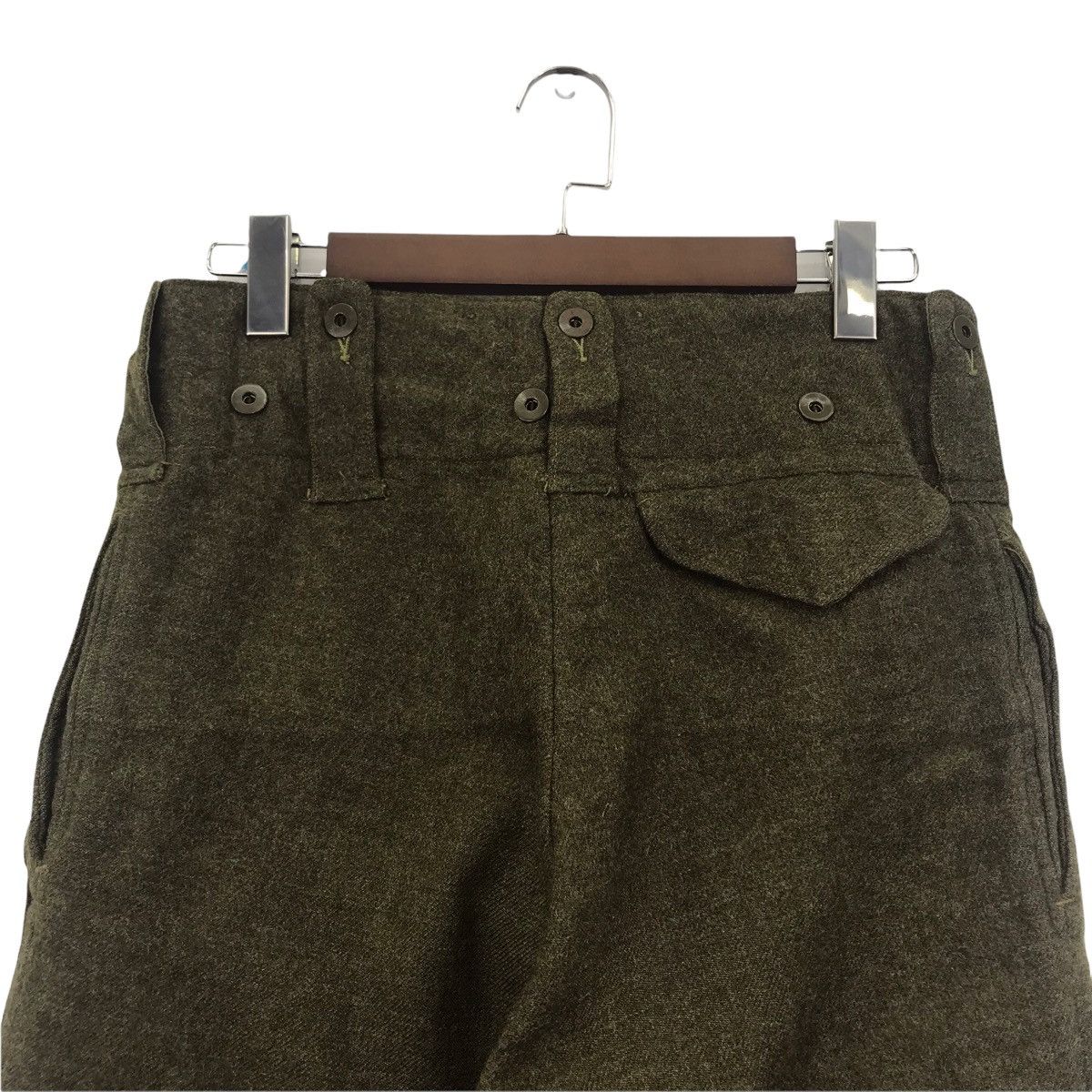 Vintage Vintage 60s MILITARY ARMY Wool Army Fatique Utility Heavy Size US 30 / EU 46 - 8 Thumbnail