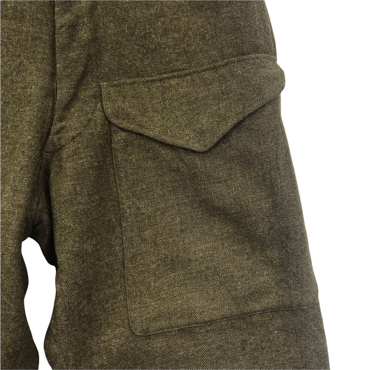 Vintage Vintage 60s MILITARY ARMY Wool Army Fatique Utility Heavy Size US 30 / EU 46 - 3 Thumbnail