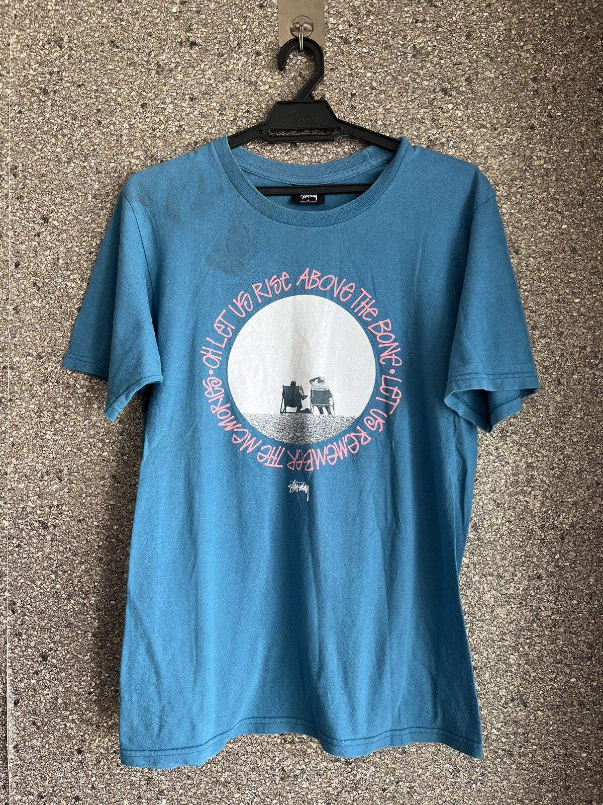 image of Vintage Stussy Ft21 in Blue, Men's (Size Small)