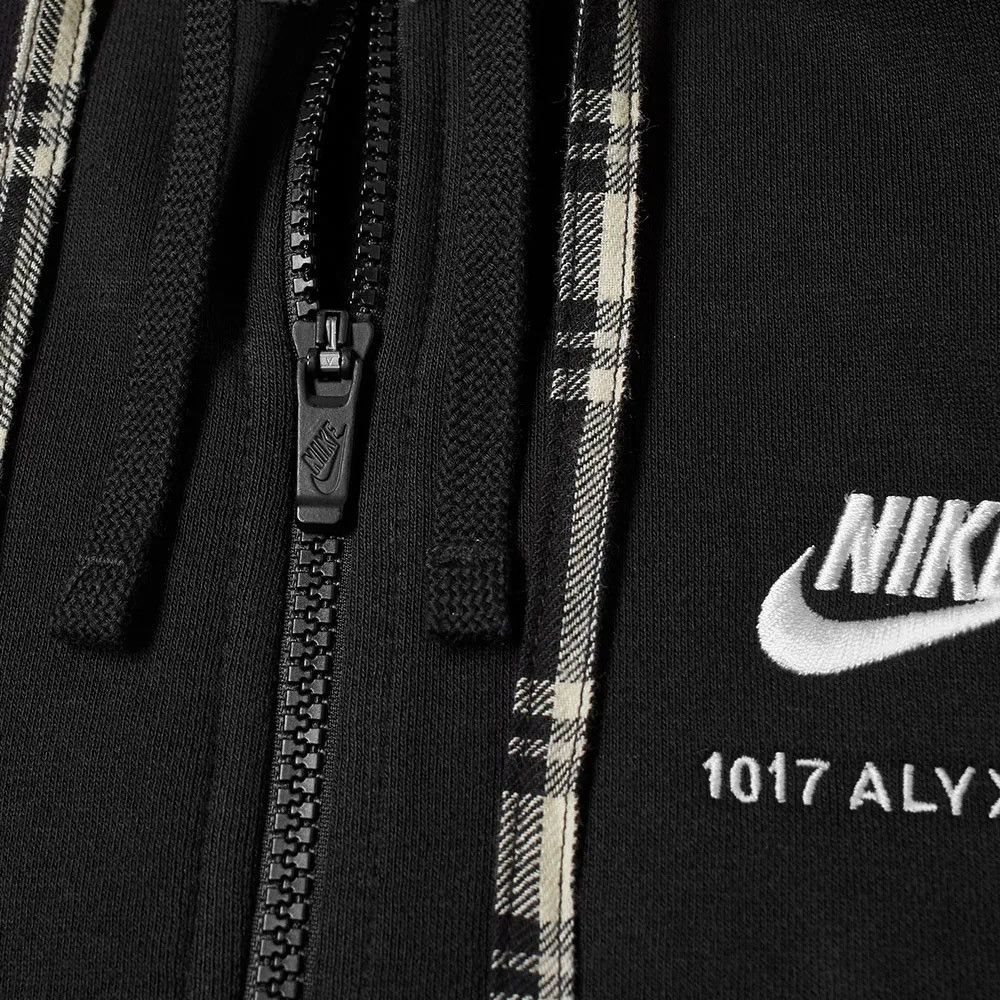 1017 ALYX 9SM Nike 1017 ALYX 9SM Zip Up Plaid Hoodie Size US XL / EU 56 / 4 - 2 Thumbnail