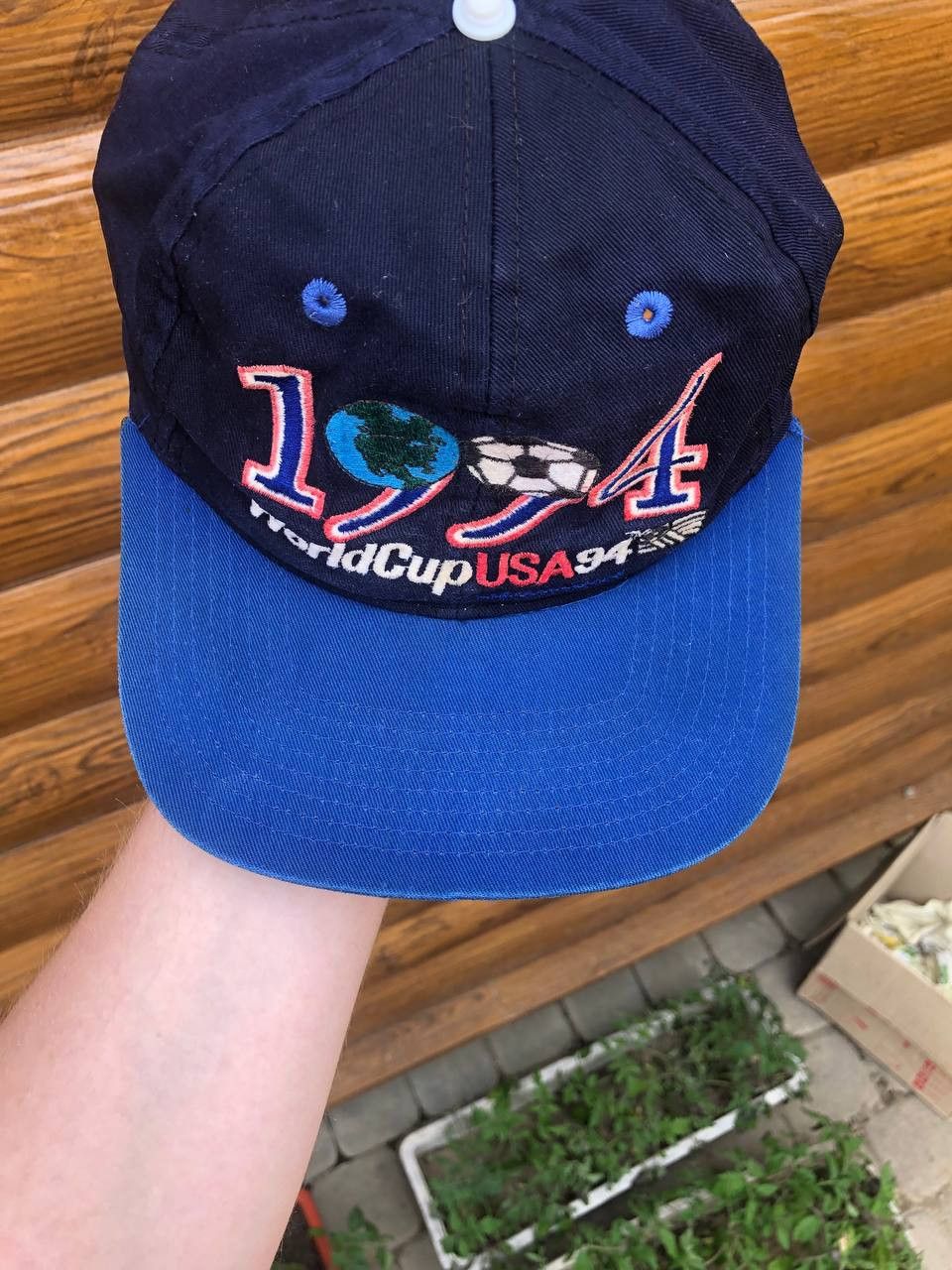 Vintage VINTAGE WORLD CUP USA 1994 HAT CAP Size ONE SIZE - 2 Thumbnail