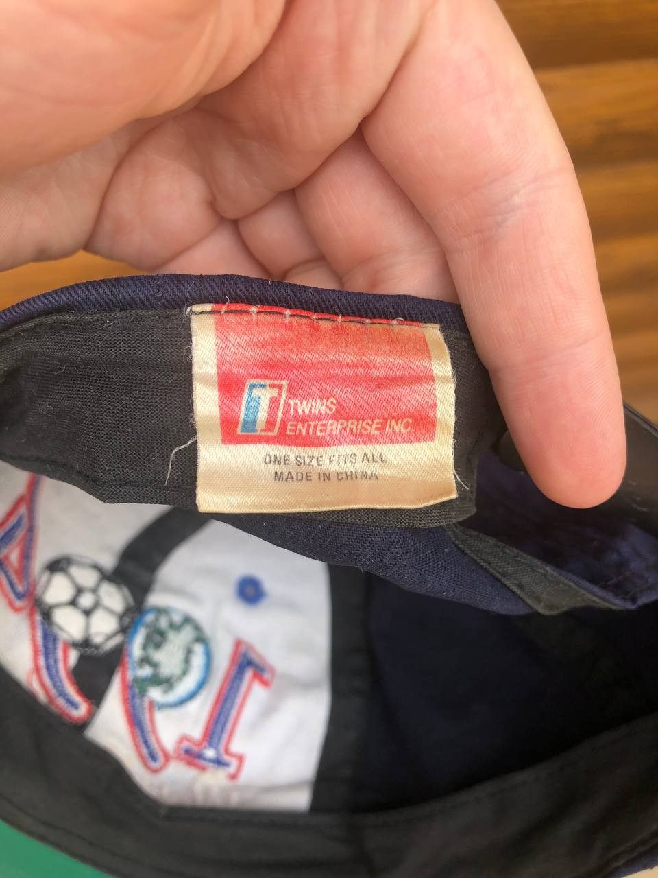 Vintage VINTAGE WORLD CUP USA 1994 HAT CAP Size ONE SIZE - 8 Thumbnail