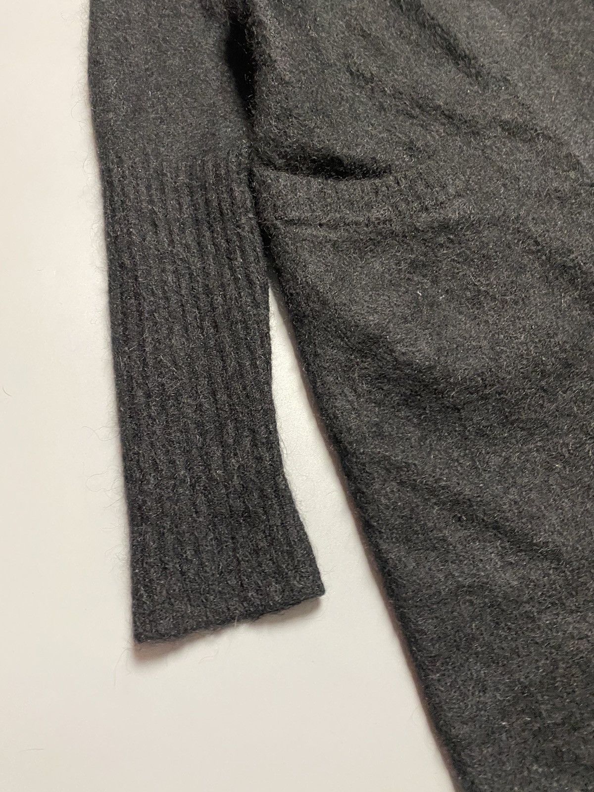 Acne Studios Acne Studios vintage black kidmohair wool cardigan Size US S / EU 44-46 / 1 - 5 Thumbnail