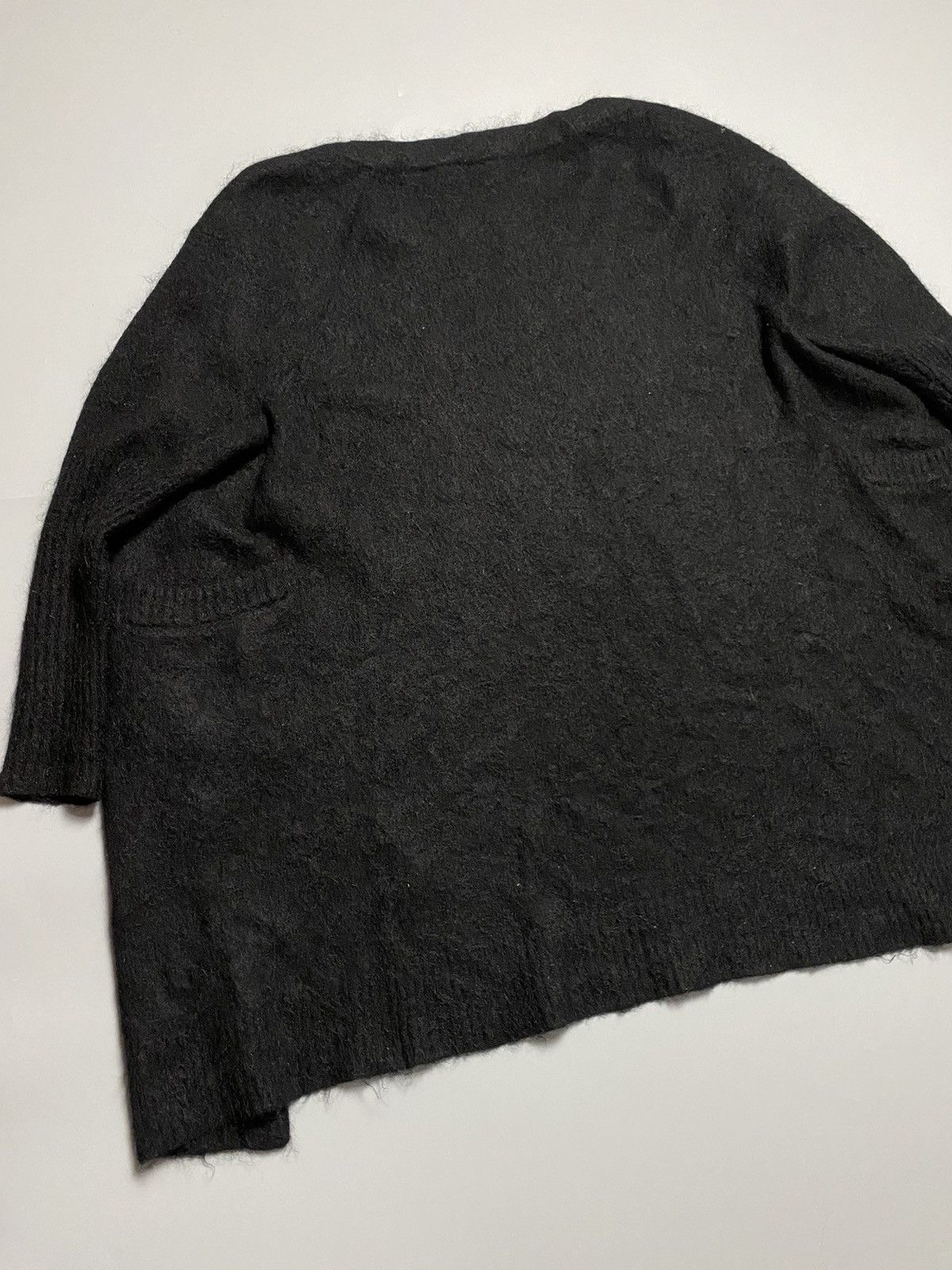 Acne Studios Acne Studios vintage black kidmohair wool cardigan Size US S / EU 44-46 / 1 - 8 Thumbnail