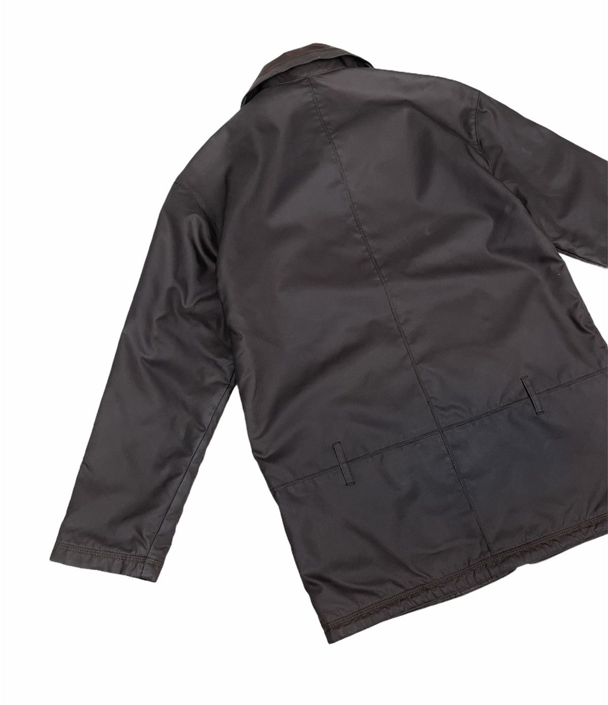 Fendi VINTAGE FENDI DISTRESSED WAXED JACKET Size US S / EU 44-46 / 1 - 8 Thumbnail