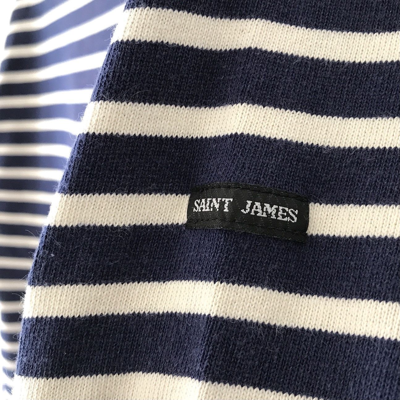 Ivy Crew × Saint James × Vintage Authentic Vintage Saint James France Navy White Ivy Tee Size US S / EU 44-46 / 1 - 5 Thumbnail