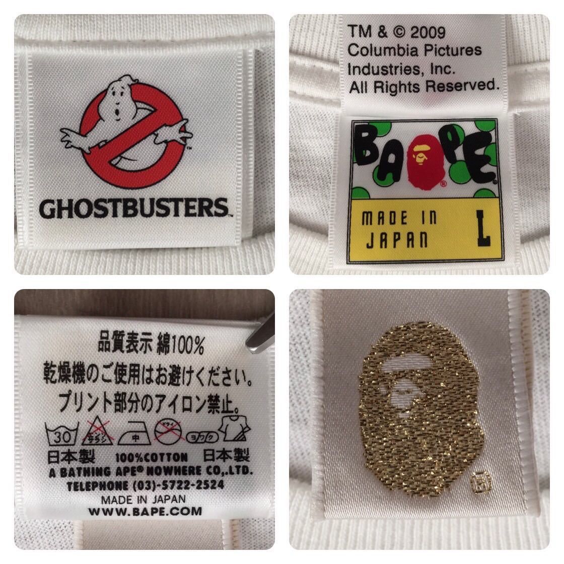 Bape BAPE × Ghostbusters Milo T-shirt a bathing ape Size US L / EU 52-54 / 3 - 8 Thumbnail