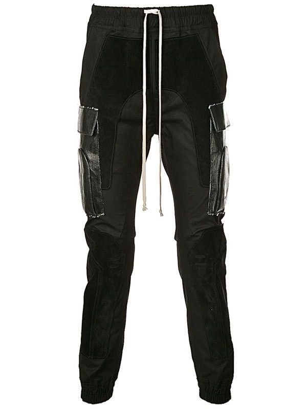 Rick Owens NEW 🔥 LEATHER SUEDE LARRY RUNWAY JOGGER ASAP ROCKY Size US 38 / EU 54 - 1 Thumbnail