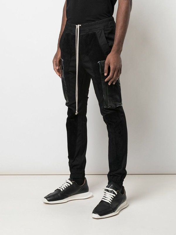 Rick Owens NEW 🔥 LEATHER SUEDE LARRY RUNWAY JOGGER ASAP ROCKY Size US 38 / EU 54 - 6 Thumbnail