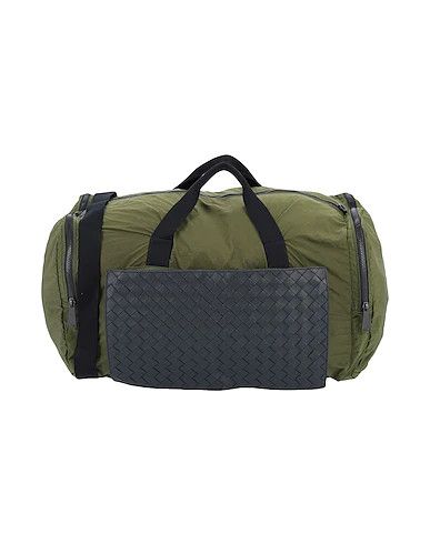 Bottega Veneta Travel & Duffel Bag In Military Green, Men's