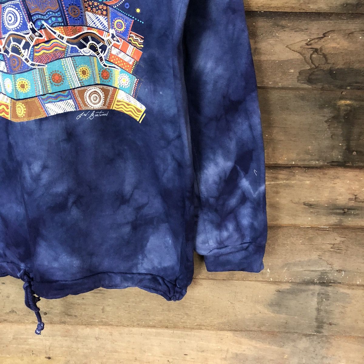 KangaROOS Kangaroo Dreaming Art Australia Tie Dye Sweatshirt #5620 Size US S / EU 44-46 / 1 - 5 Thumbnail