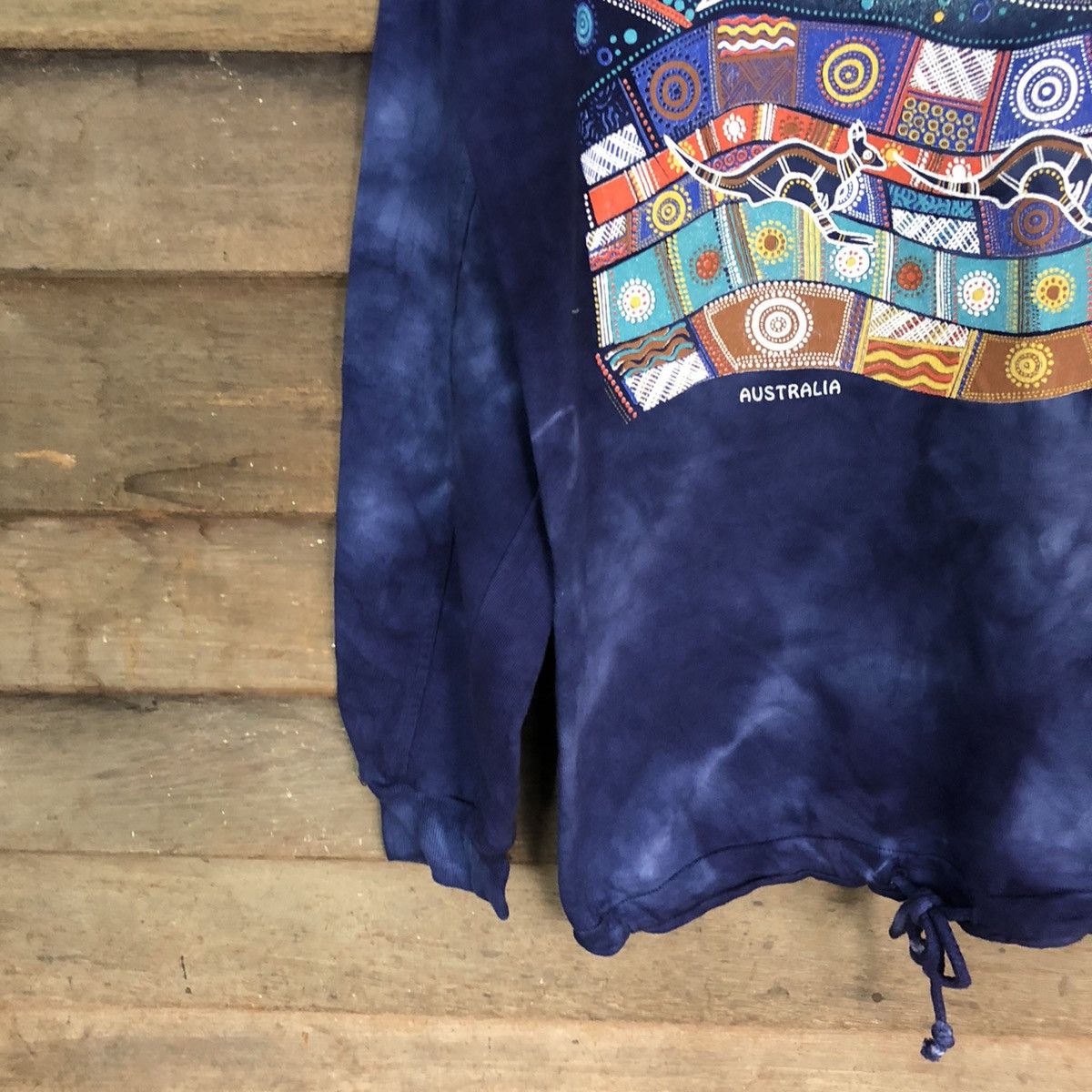 KangaROOS Kangaroo Dreaming Art Australia Tie Dye Sweatshirt #5620 Size US S / EU 44-46 / 1 - 4 Thumbnail