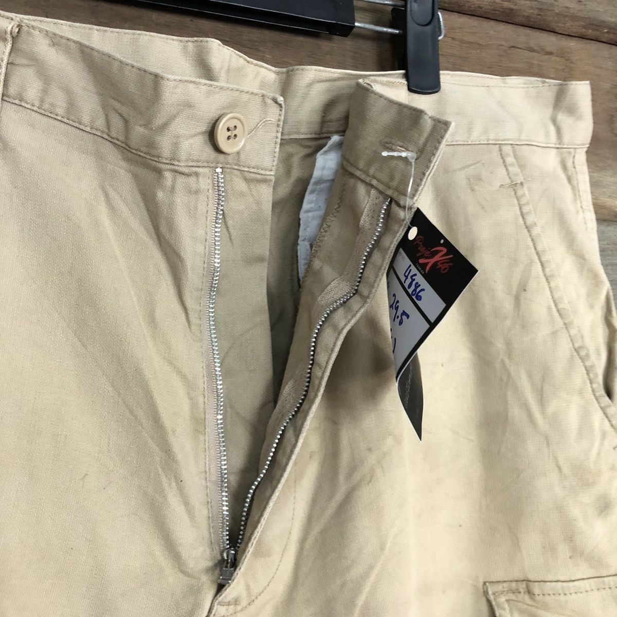 Japanese Brand Japan Brown Multipocket Tactical Cargo Pants #4886 Size US 36 / EU 52 - 8 Thumbnail