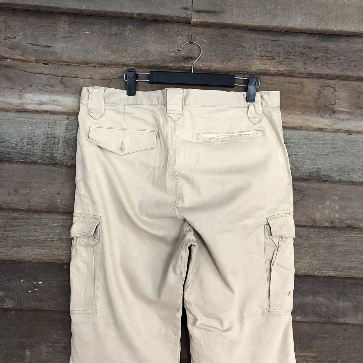 Japanese Brand Japan Brown Multipocket Tactical Cargo Pants #4886 Size US 36 / EU 52 - 10 Thumbnail