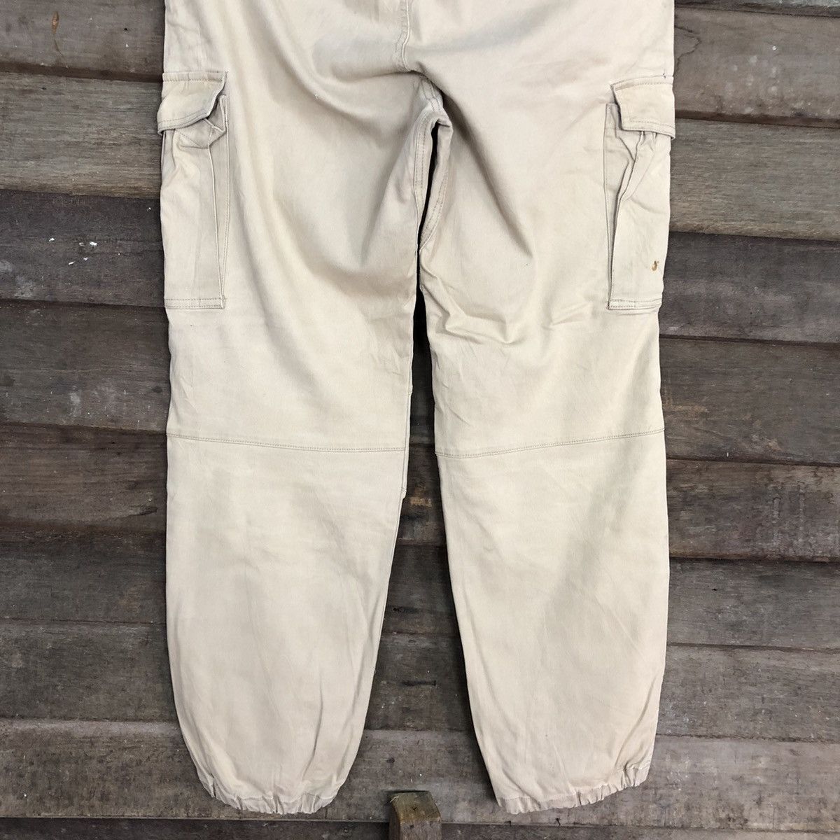Japanese Brand Japan Brown Multipocket Tactical Cargo Pants #4886 Size US 36 / EU 52 - 11 Thumbnail